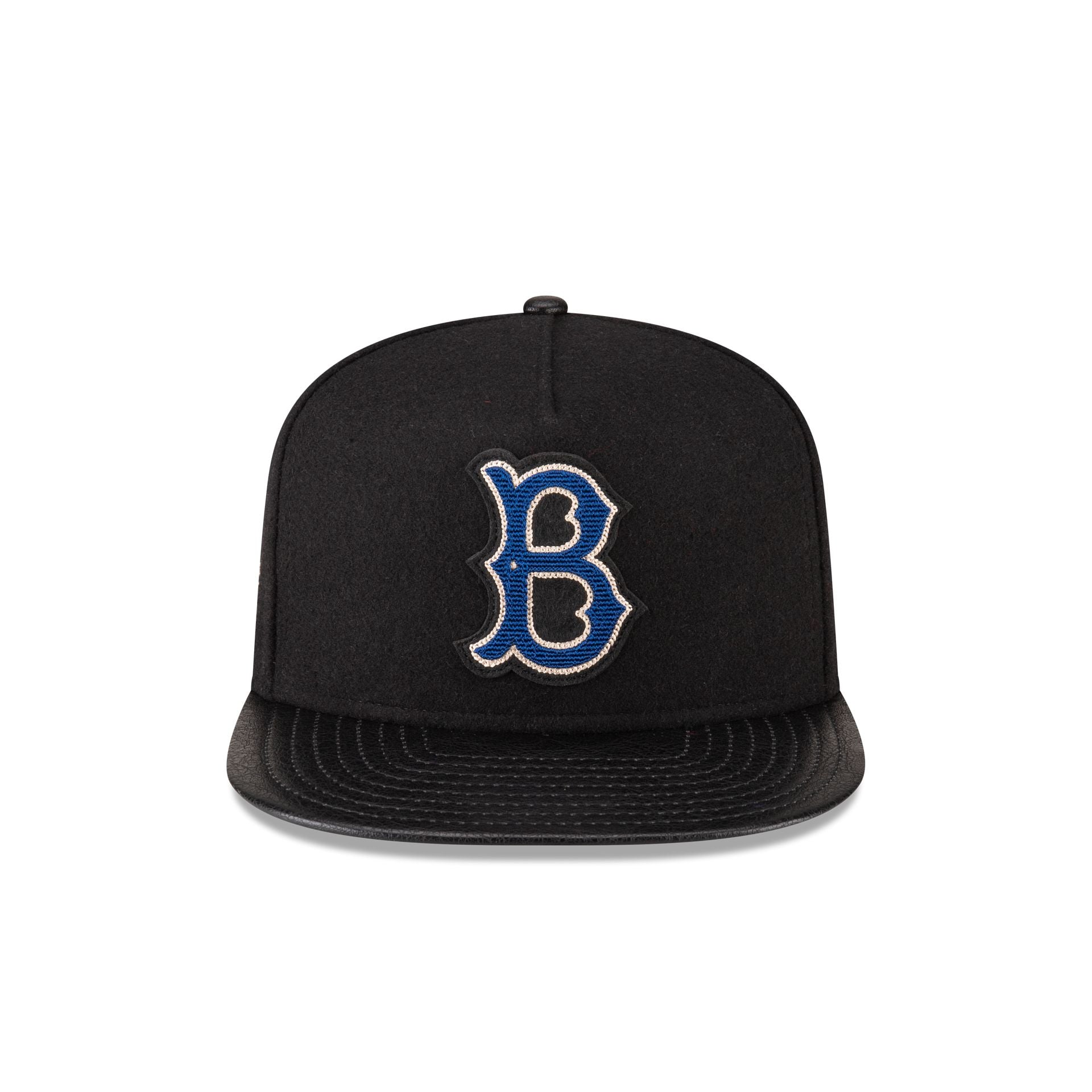 Brooklyn Dodgers Wool Letterman 9FIFTY A-Frame Snapback Hat - Image 2