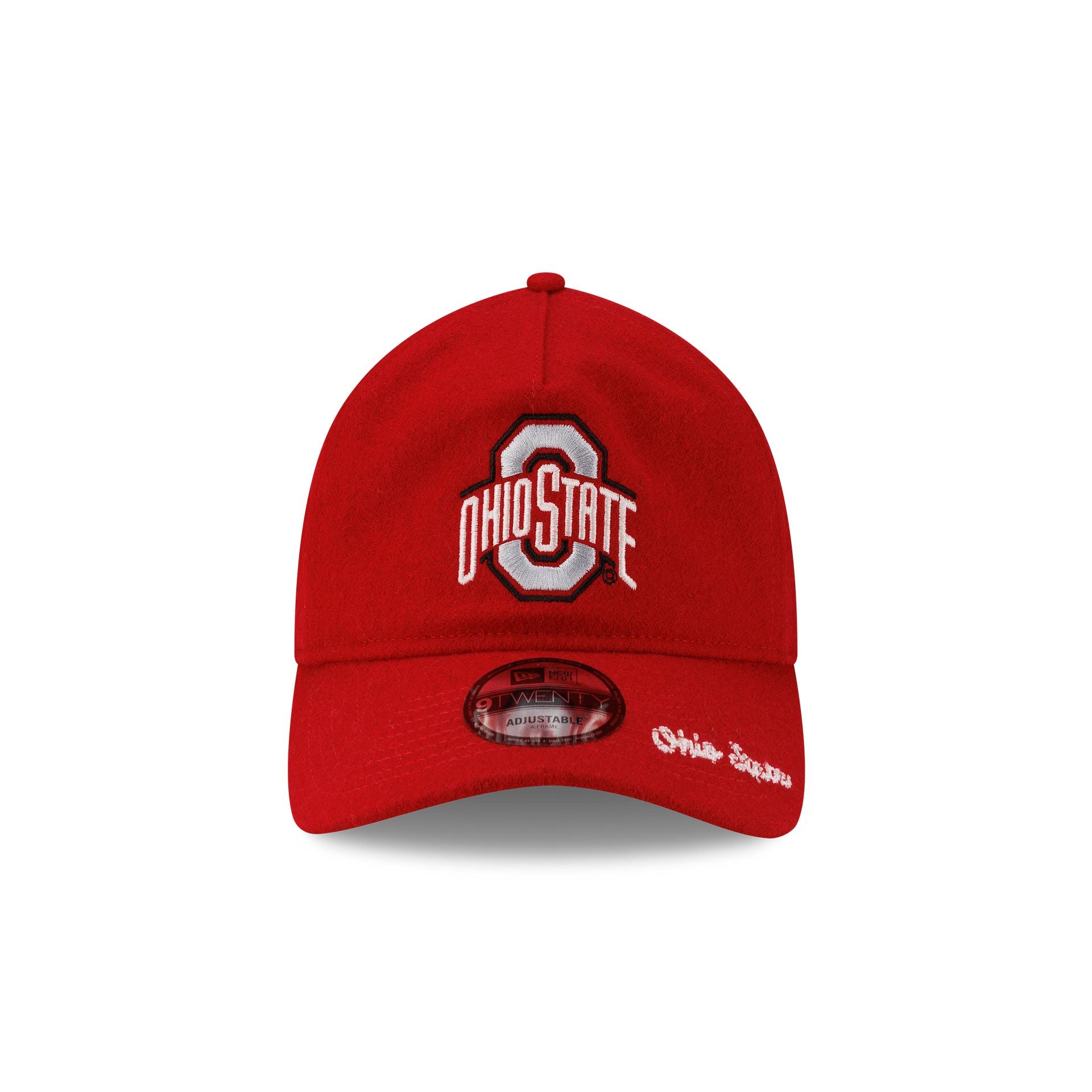 Ohio State Buckeyes College Vault Wool Letterman 9TWENTY A-Frame Adjustable Hat Adjustable Hat - Image 2