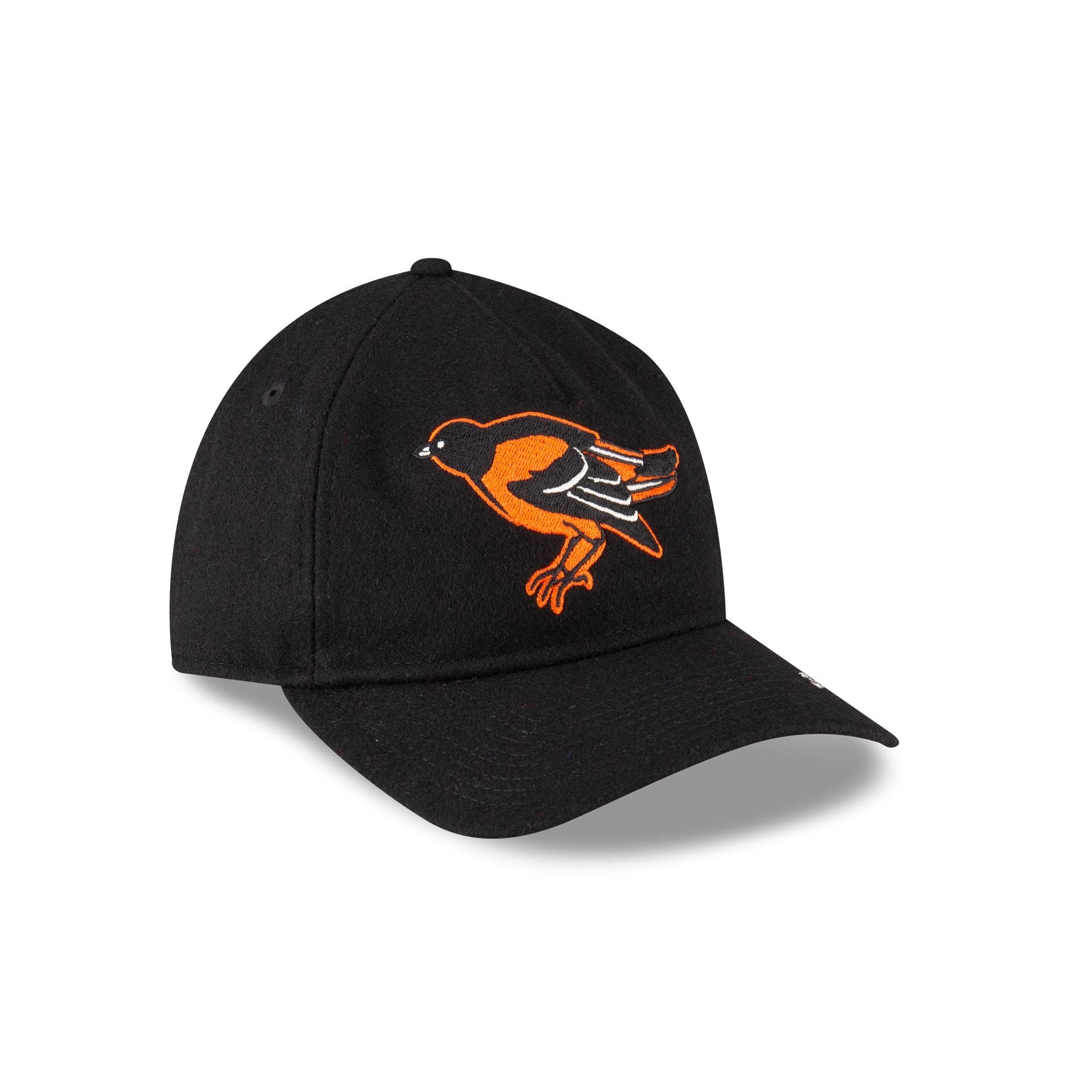 Baltimore Orioles Wool Letterman 9TWENTY A-Frame Adjustable Hat Adjustable Hat - Image 3