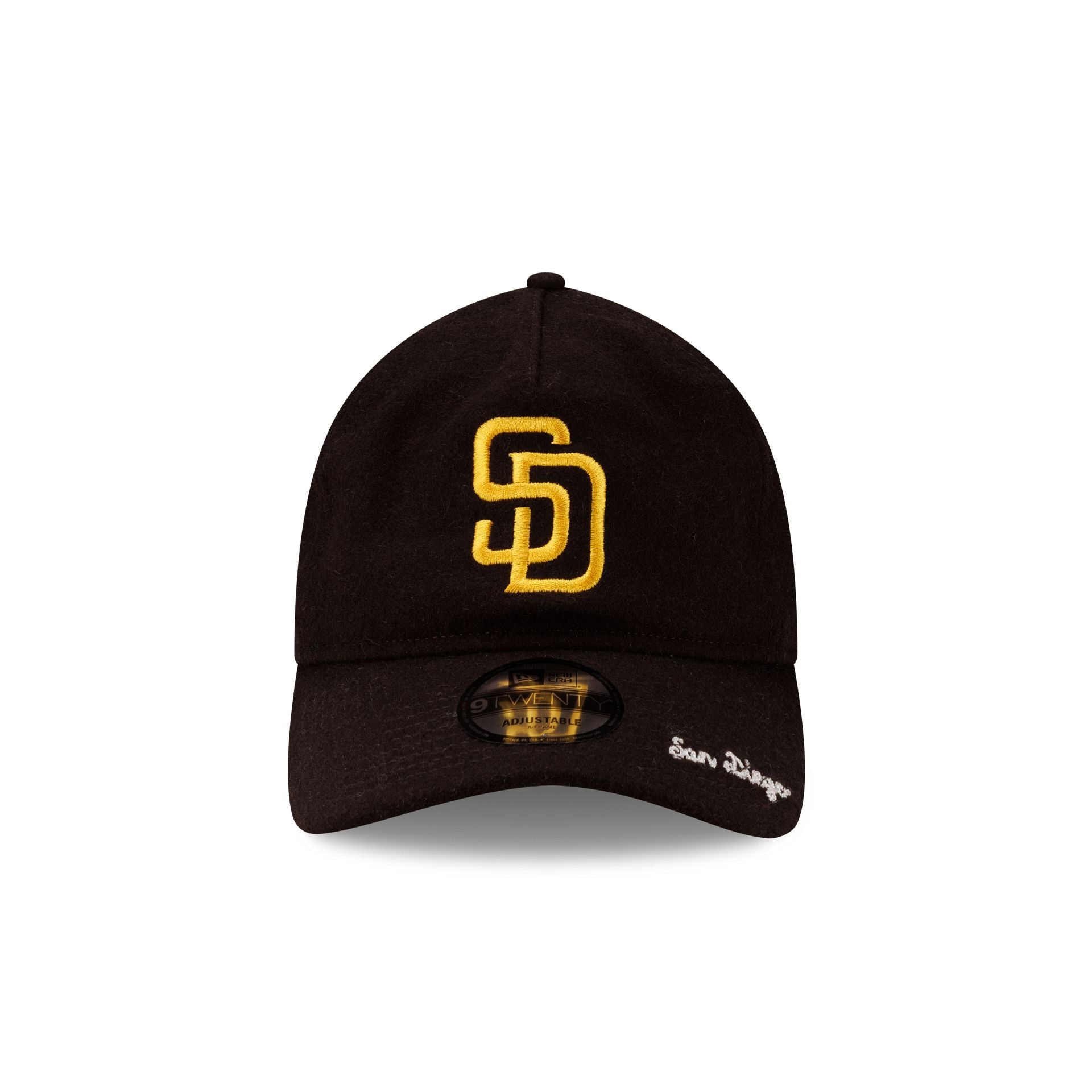San Diego Padres Wool Letterman 9TWENTY A-Frame Adjustable Hat Adjustable Hat - Image 2