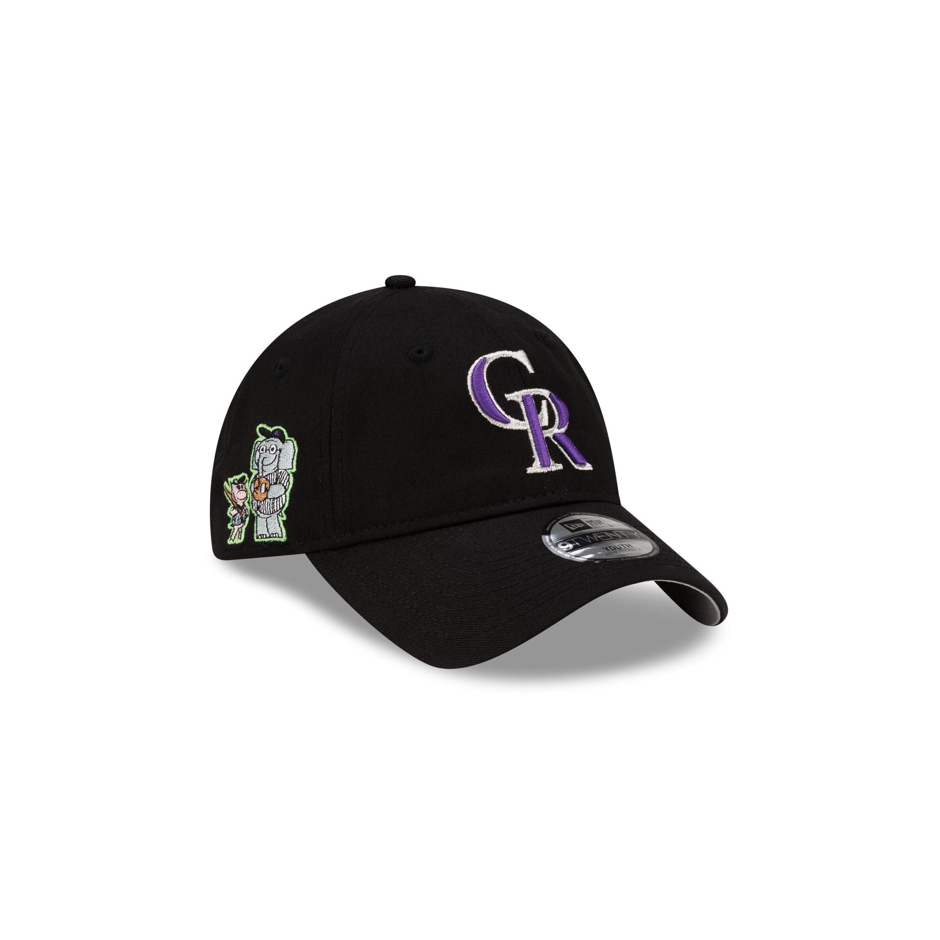 Hidden Pigeon x Colorado Rockies Youth 9TWENTY Adjustable Hat