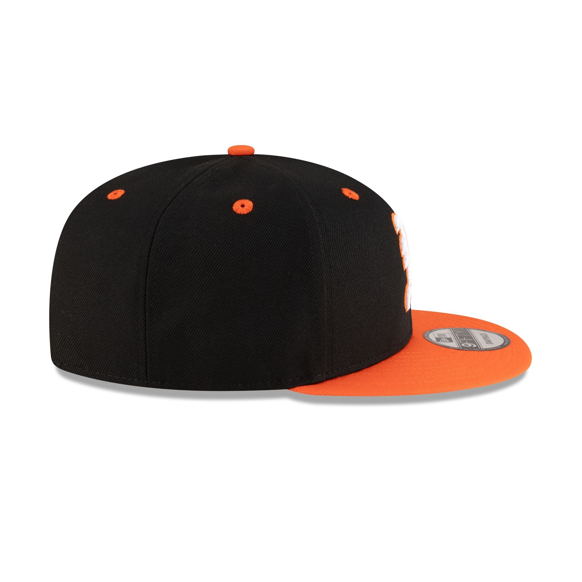 New Era x adidas Miami Hurricanes Black 9FIFTY Snapback Hat - Image 5