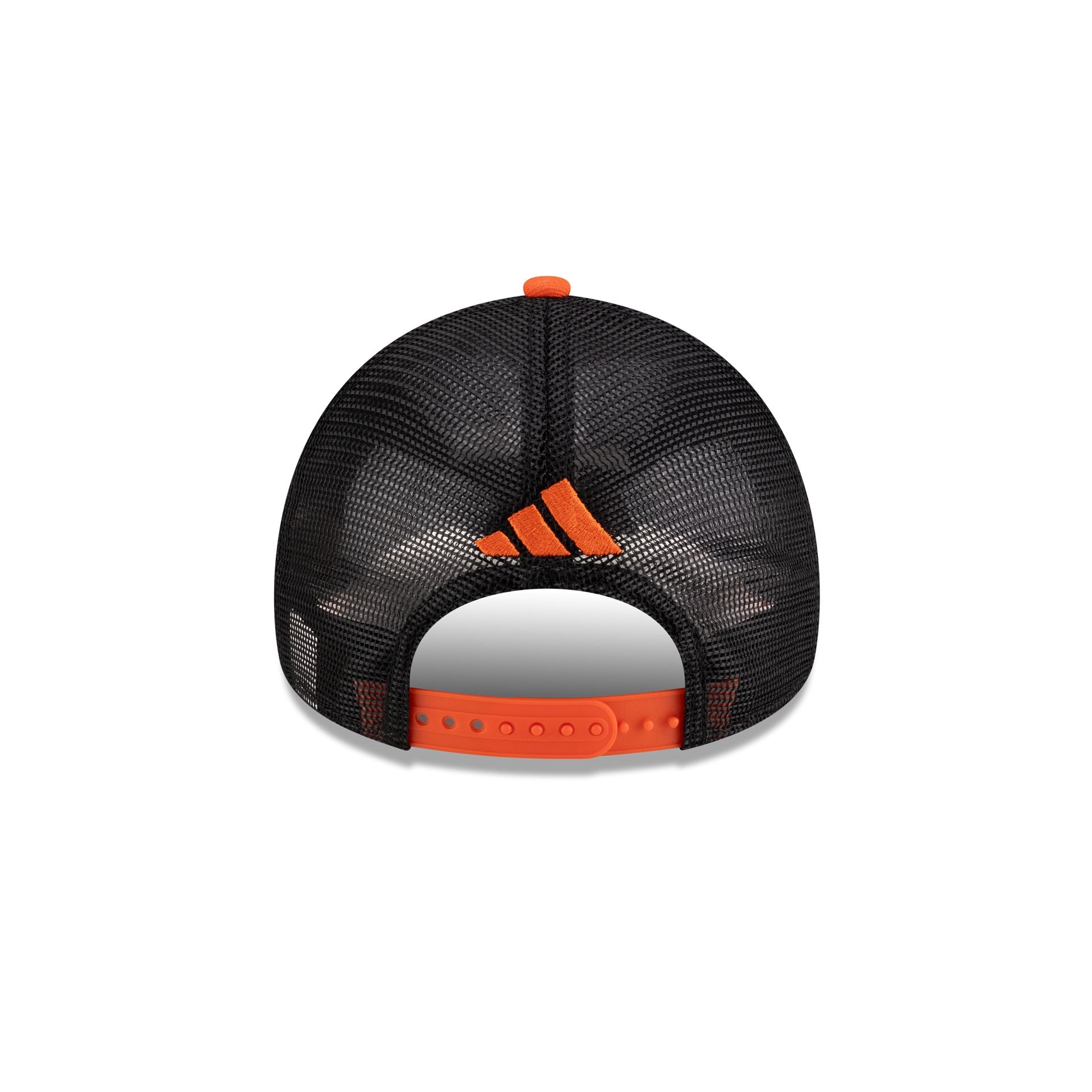 New Era x adidas Miami Hurricanes Black 9SEVENTY Trucker Hat - Image 6