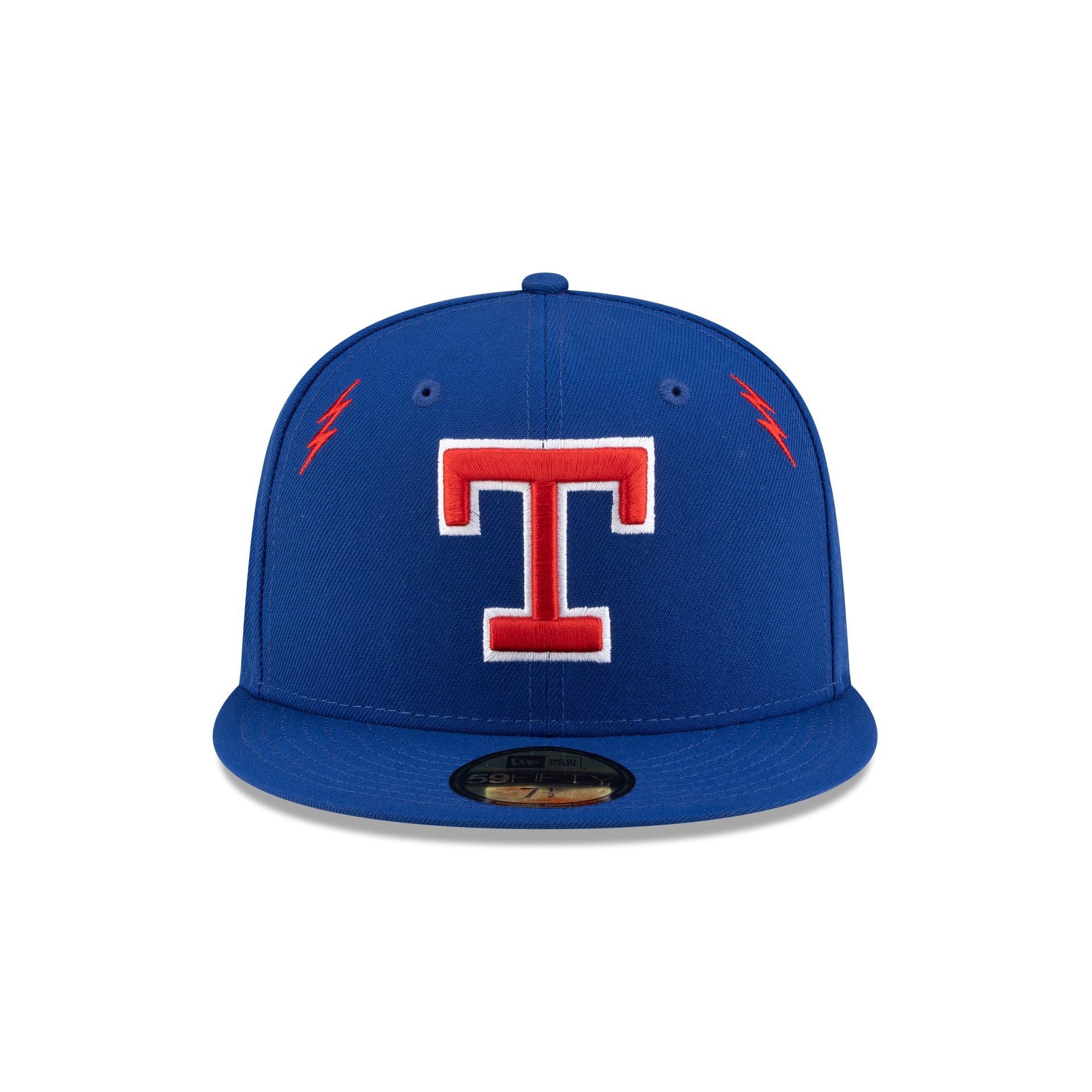 Diet Starts Monday x Texas Rangers Lightening Bolts 59FIFTY Fitted Hat - Image 2