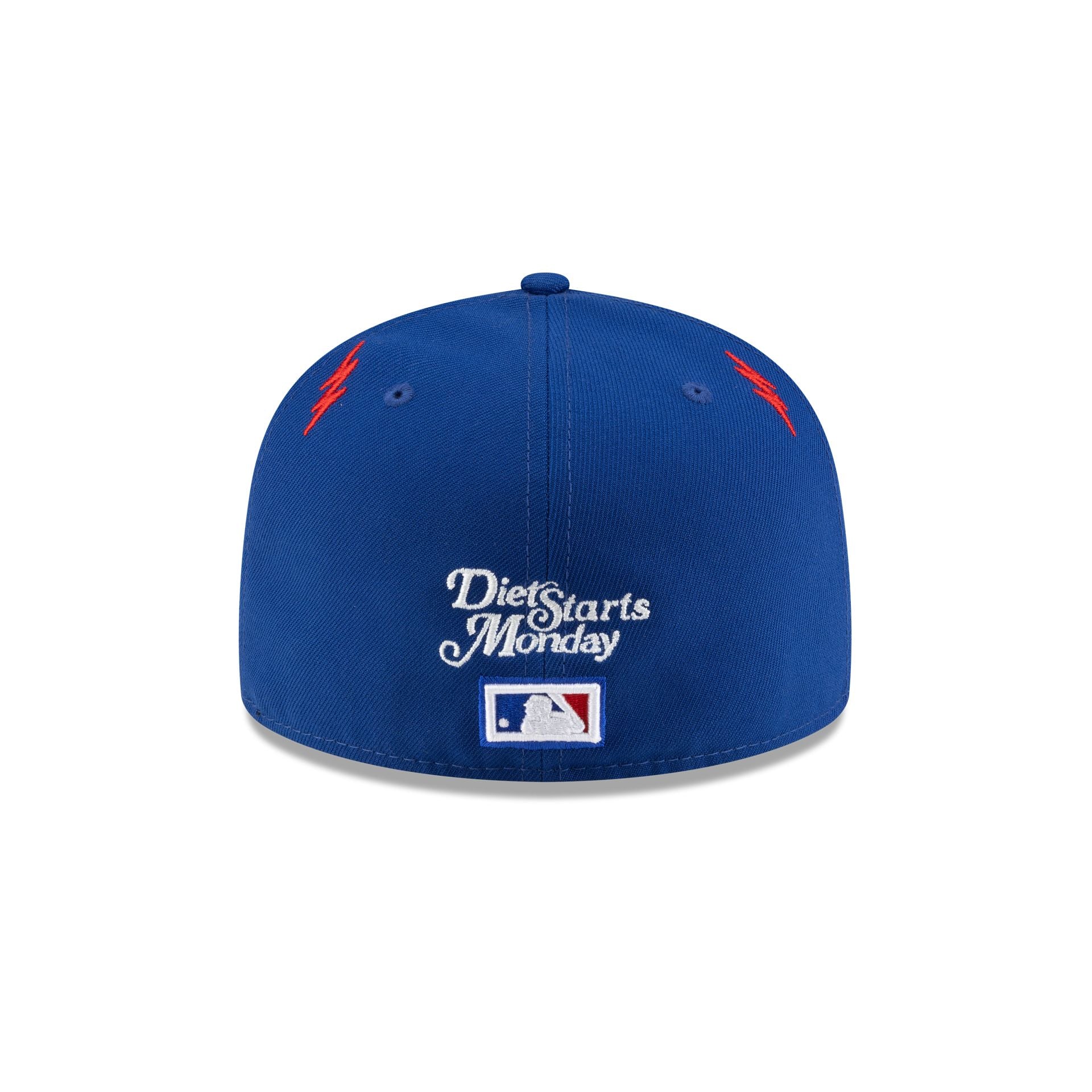 Diet Starts Monday x Texas Rangers Lightening Bolts 59FIFTY Fitted Hat - Image 6
