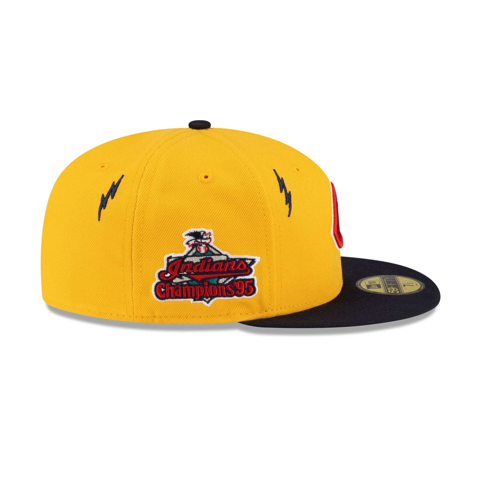 Diet Starts Monday x Cleveland Guardians Lightening Bolts 59FIFTY Fitted Hat - Image 5