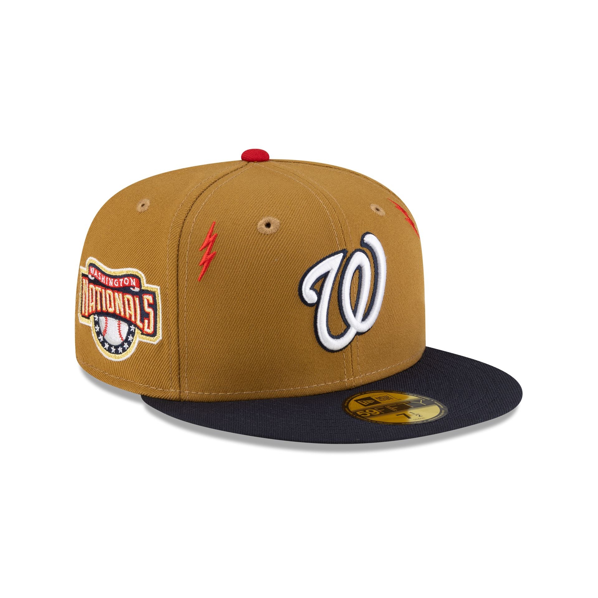 Diet Starts Monday x Washington Nationals Lightening Bolts 59FIFTY Fitted Hat - Image 3