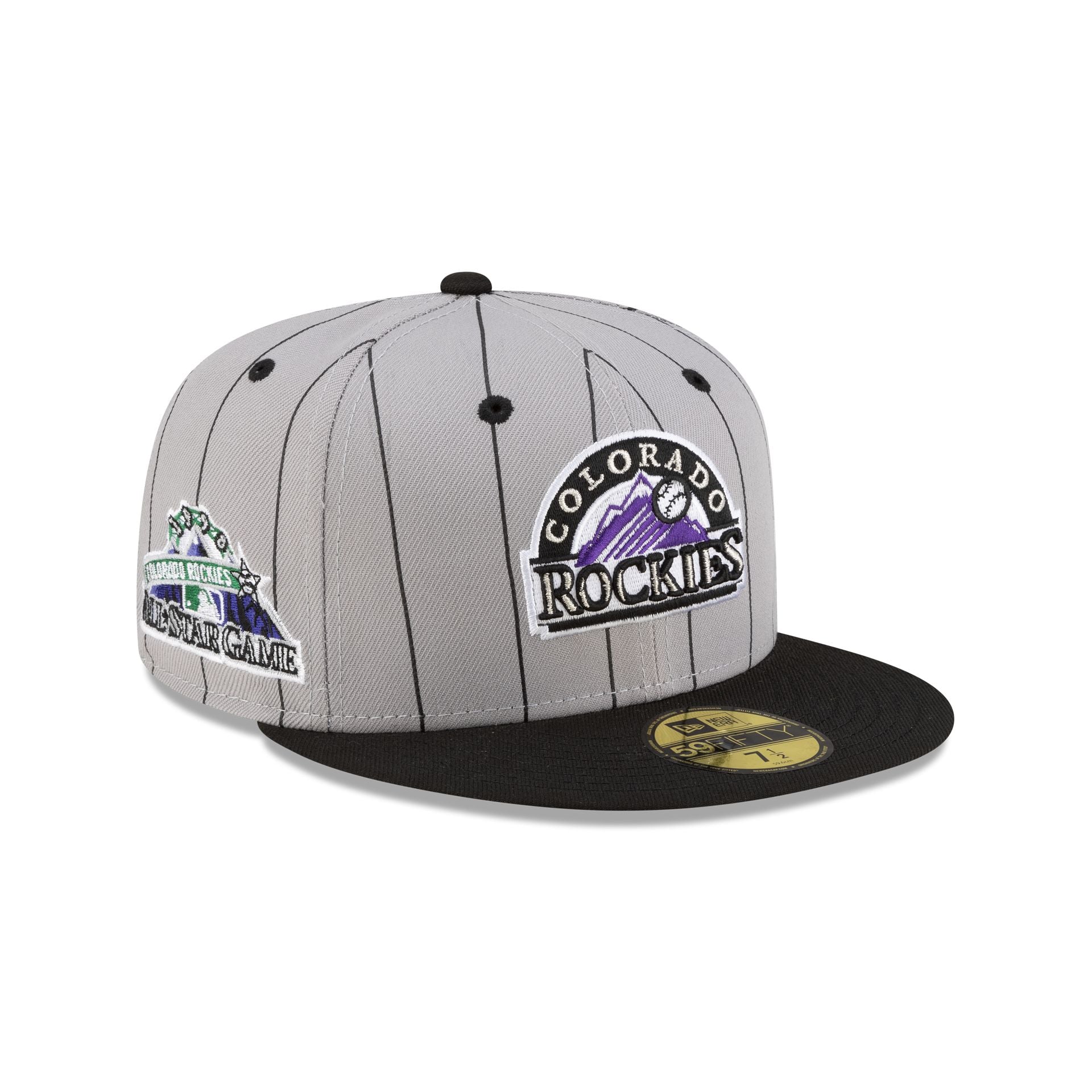 Diet Starts Monday x Colorado Rockies Pinstripe 59FIFTY Fitted Hat - Image 3