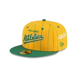 Diet Starts Monday x Athletics Pinstripe 59FIFTY Fitted Hat