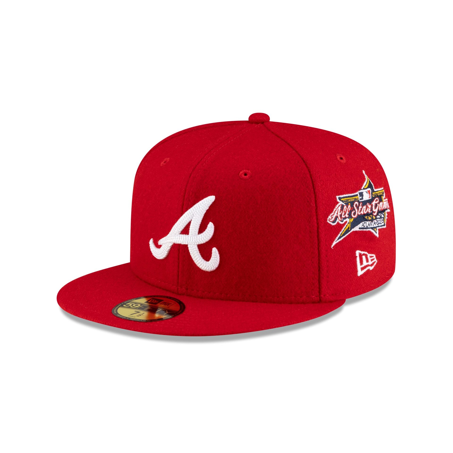 Diet Starts Monday x Atlanta Braves Red Wool 59FIFTY Fitted Hat - Image 3