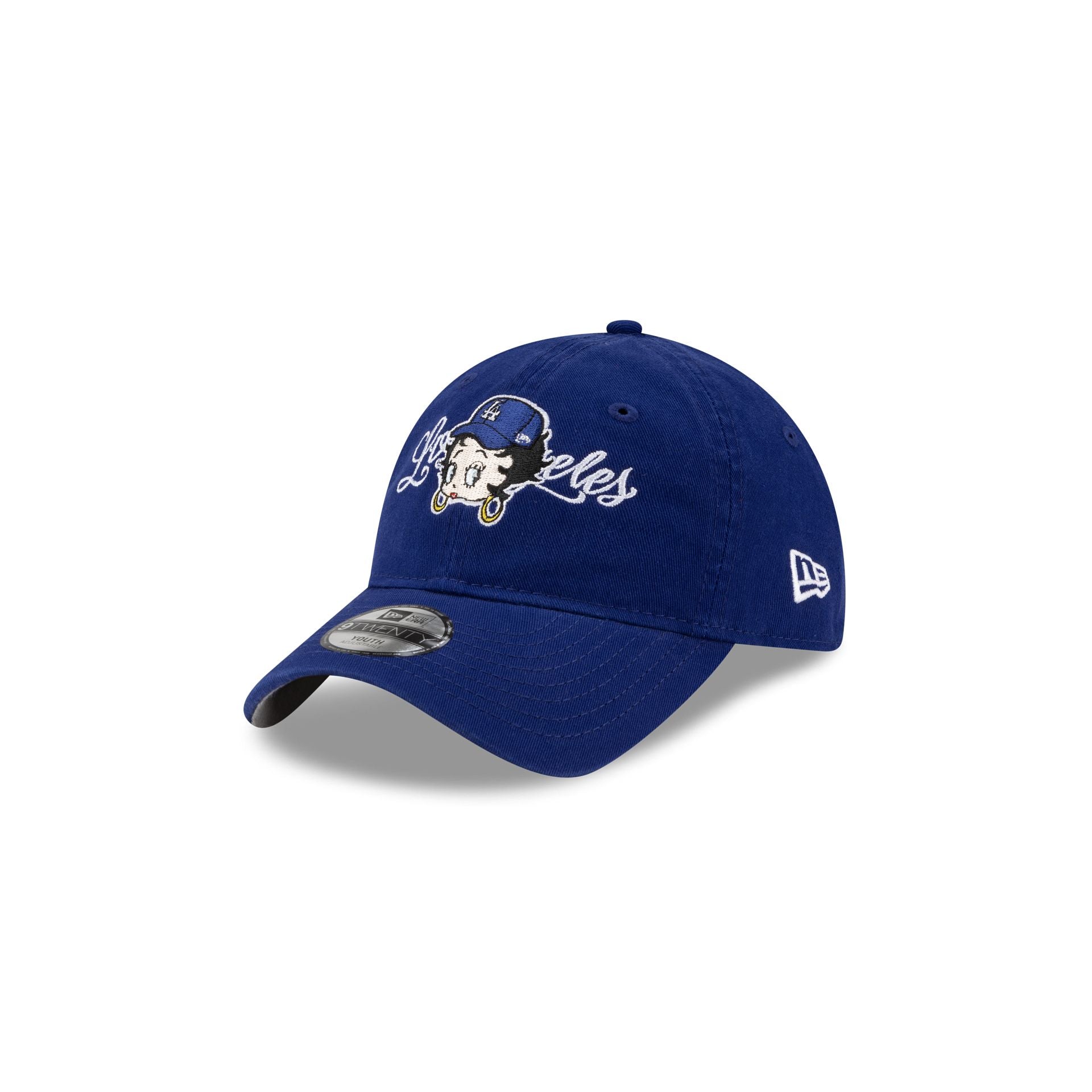 Bella Doña x Betty Boop x Los Angeles Dodgers Kids 9TWENTY Adjustable Hat - Image 3