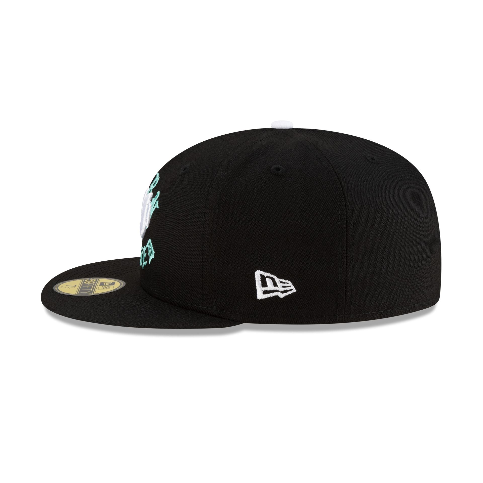 Born x Raised x Diablos Rojos del México Black 59FIFTY Fitted Hat - Image 4