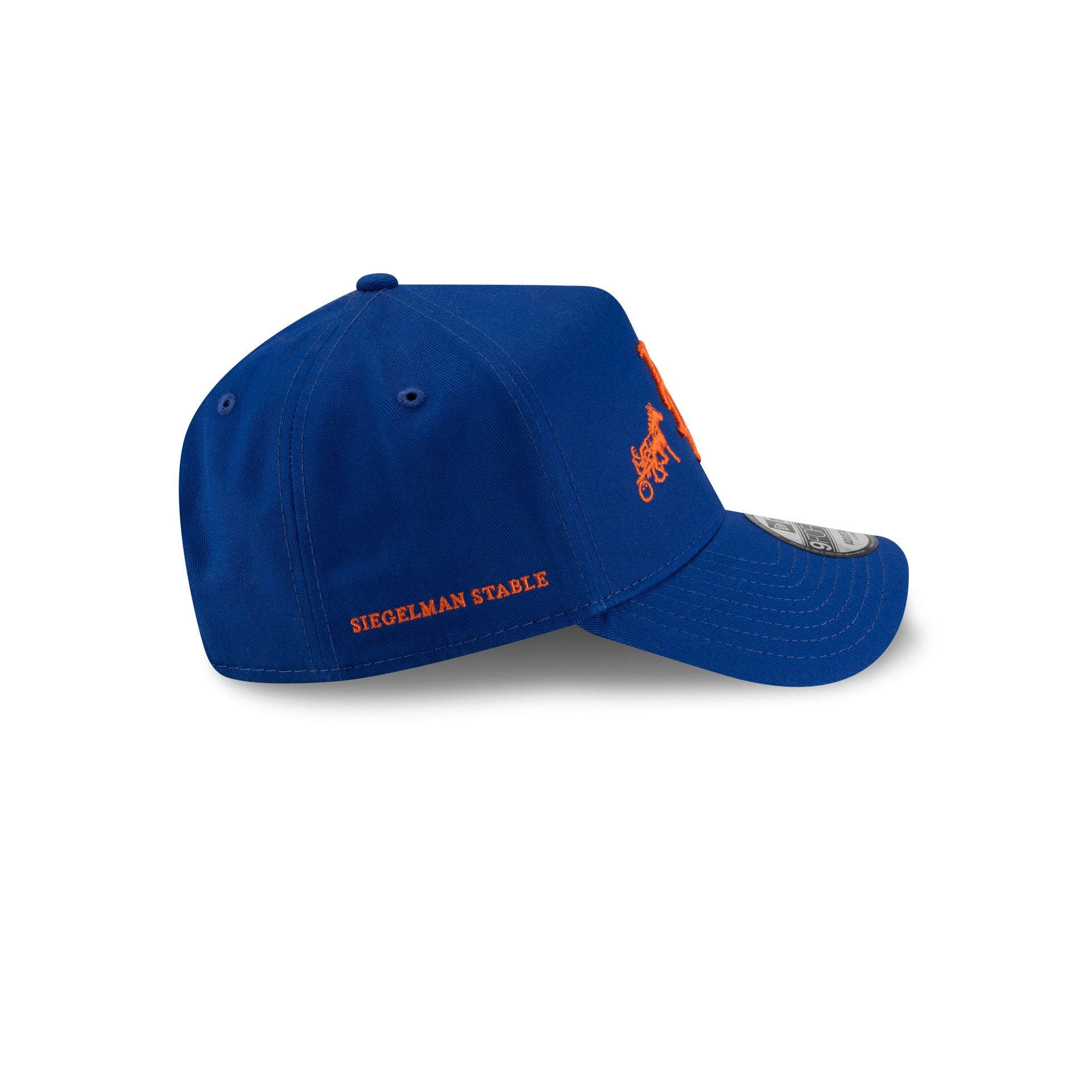 Siegelman Stable x New York Mets Blue 9FORTY A-Frame Snapback Hat - Image 4