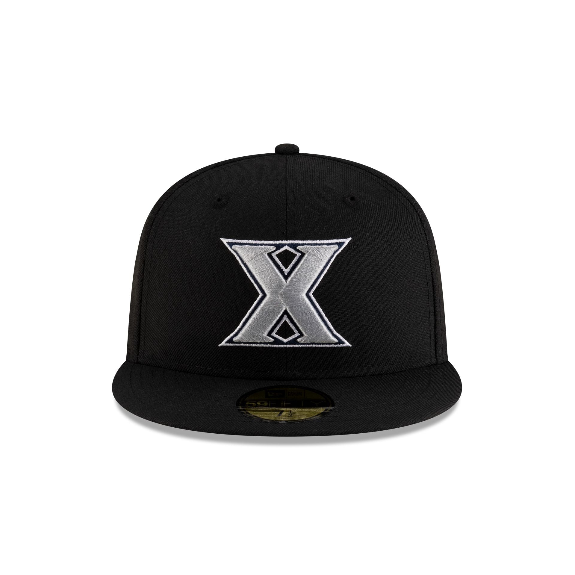 Xavier Musketeers Black 59FIFTY Fitted Hat - Image 2
