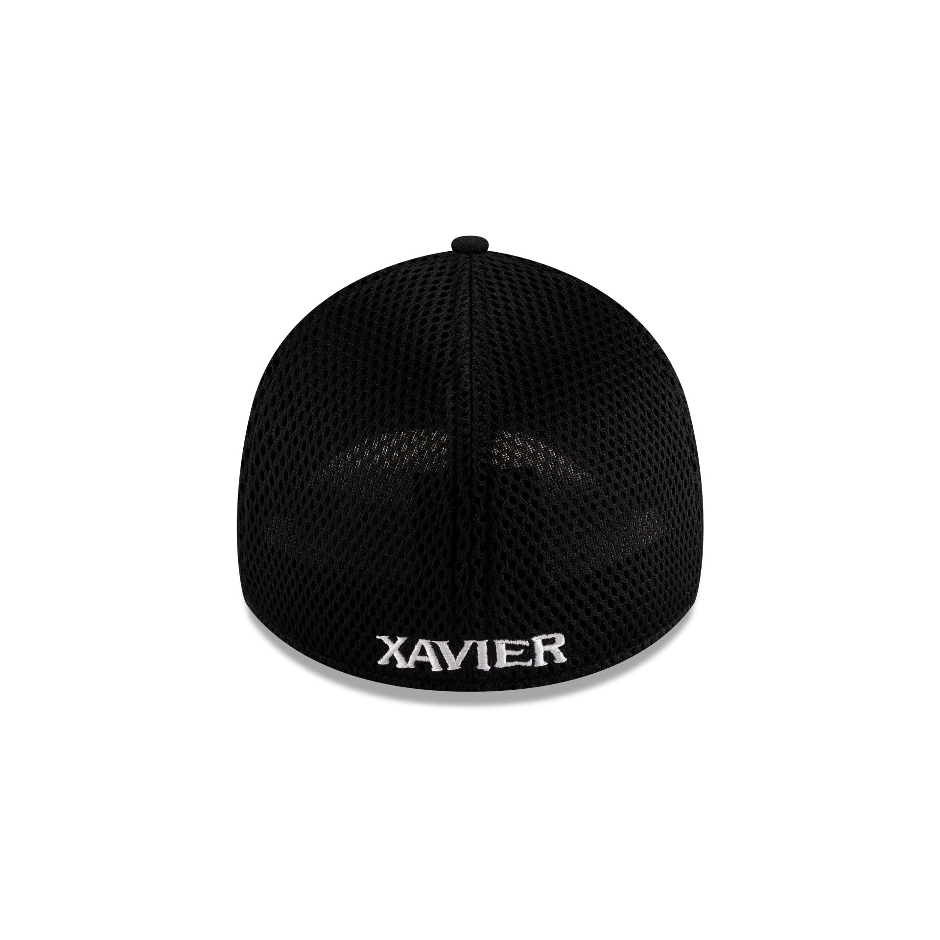 Xavier Musketeers Black 39THIRTY Stretch Fit Hat - Image 6