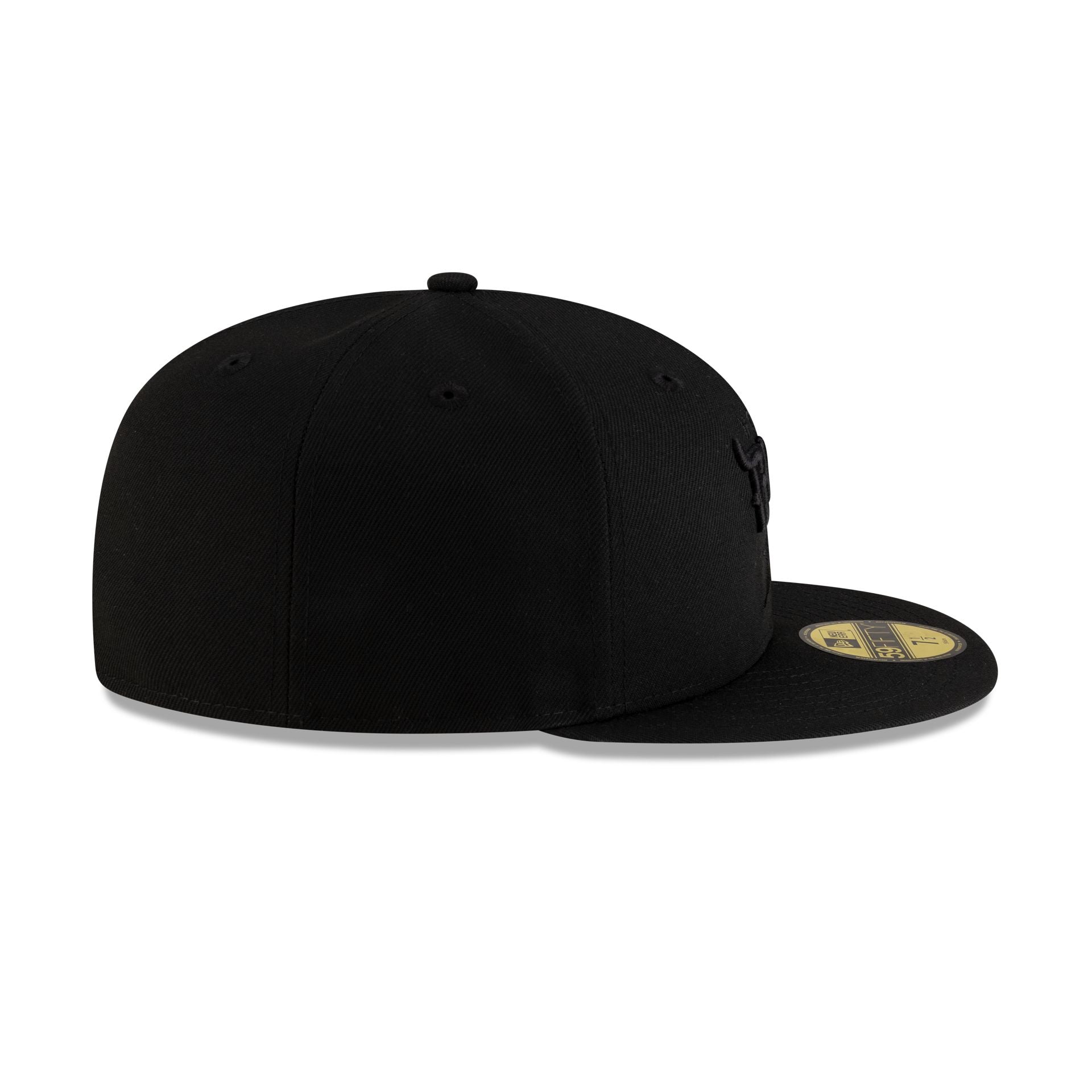 Howard Bison Black on Black 59FIFTY Fitted Hat - Image 4
