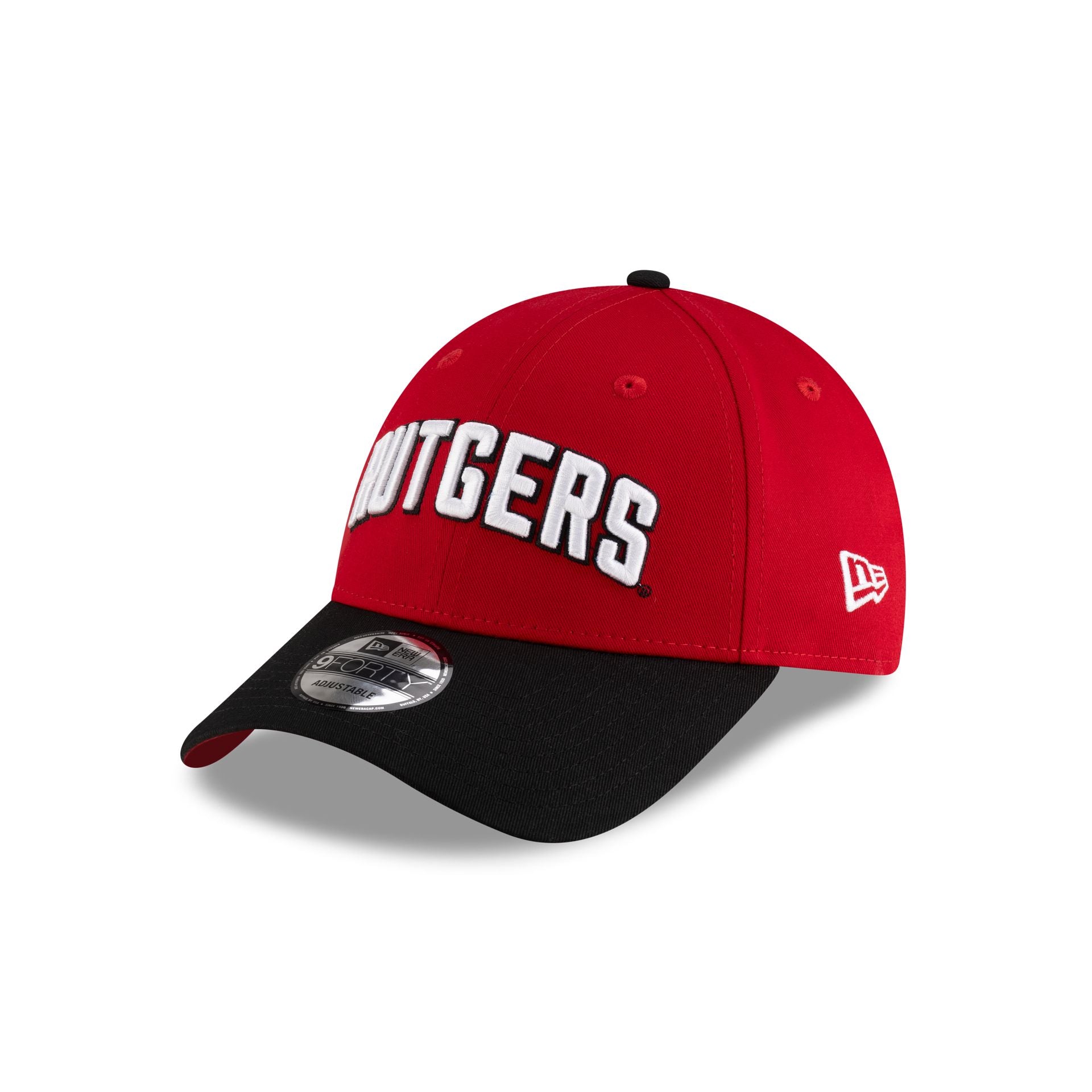 Rutgers Scarlet Knights Scarlet Black 9FORTY Snapback Hat