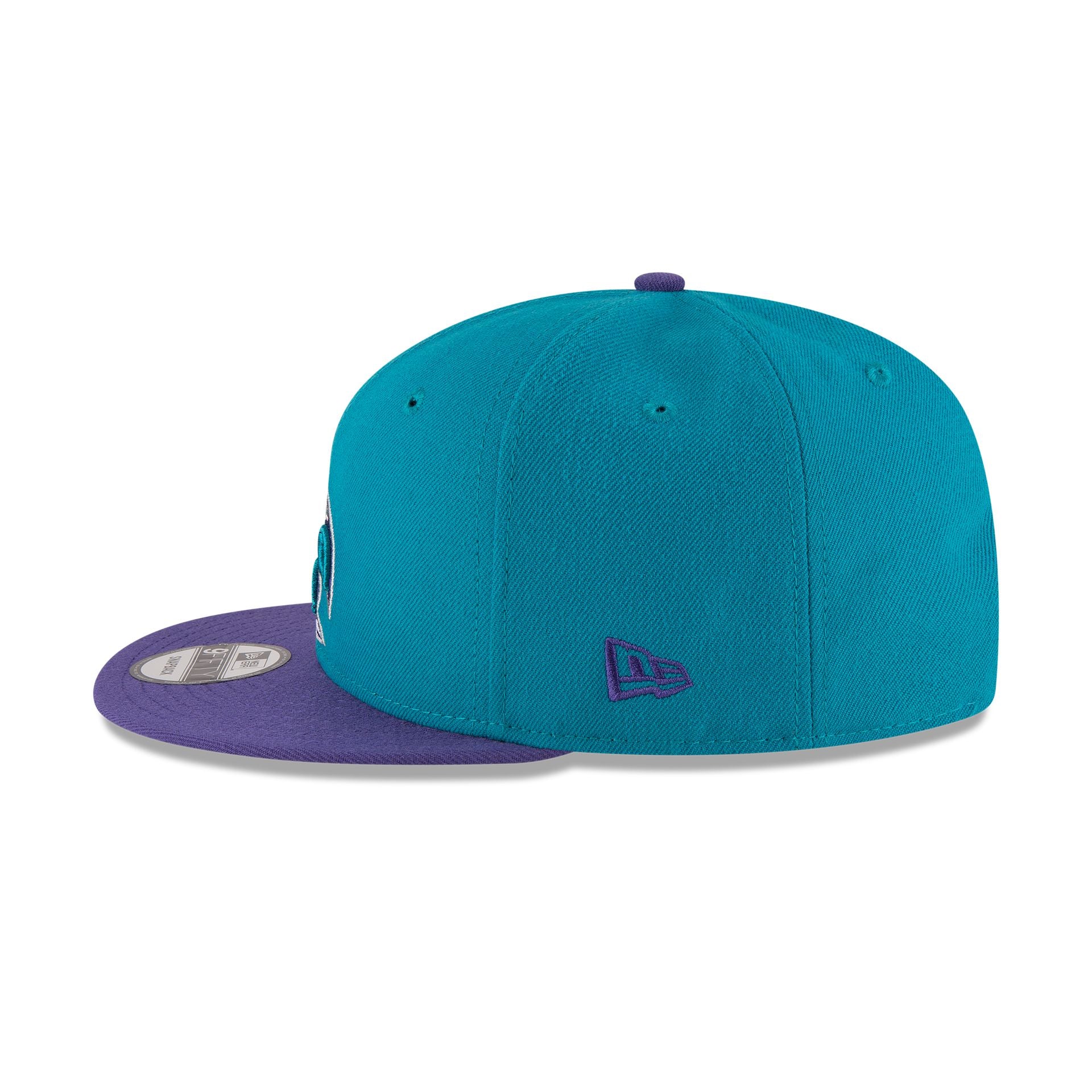 Charlotte Hornets Basic Two Tone 9FIFTY Snapback Hat - Image 4