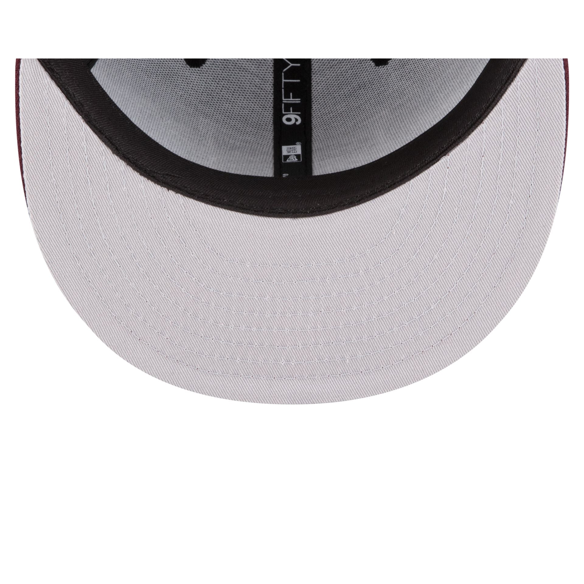 Morehouse Tigers Black Maroon 9FIFTY Snapback Hat - Image 7