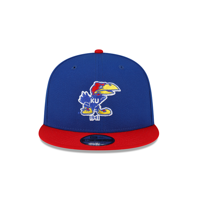 Kansas Jayhawks College Vault 9FIFTY Snapback Hat - Image 2