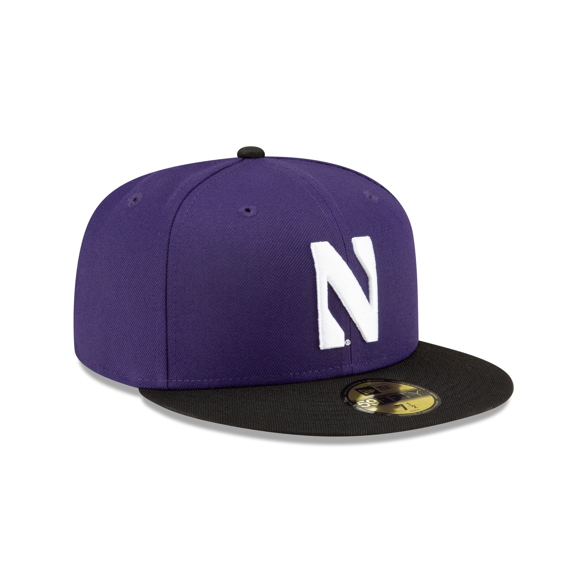 Northwestern Wildcats 59FIFTY Fitted Hat - Image 3