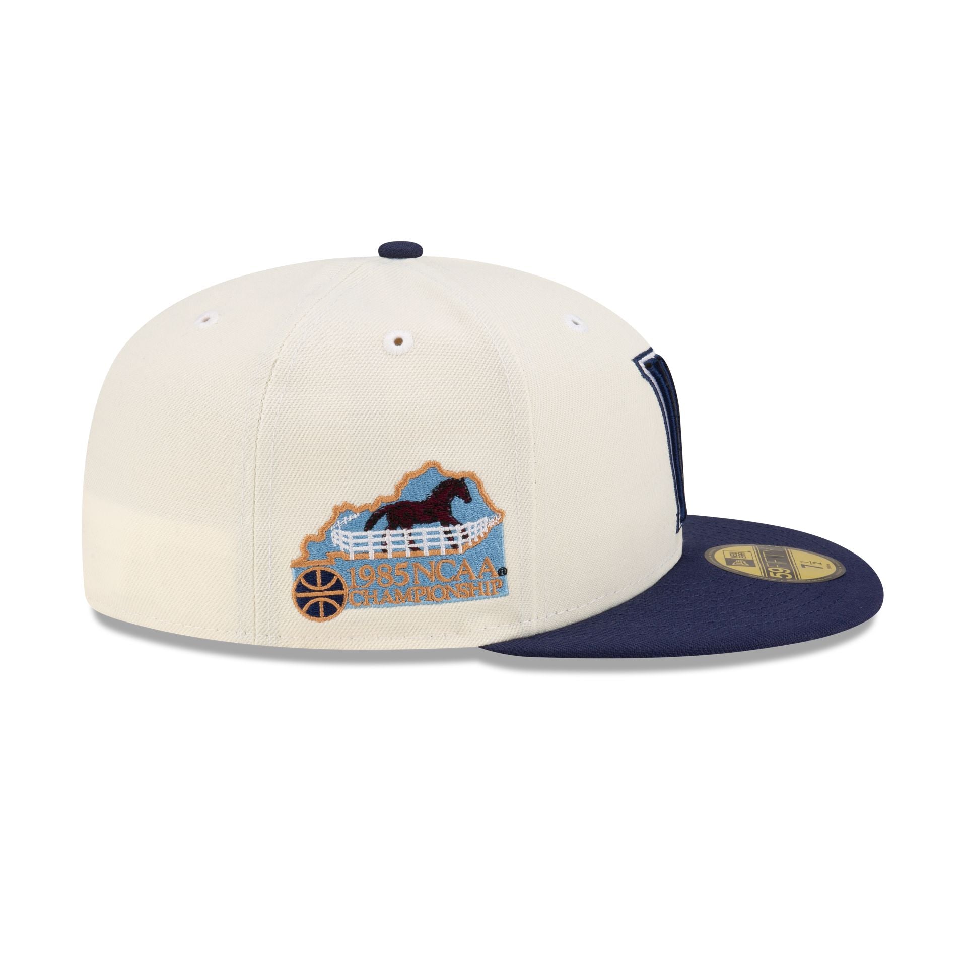Villanova Wildcats White 59FIFTY Fitted Hat - Image 4