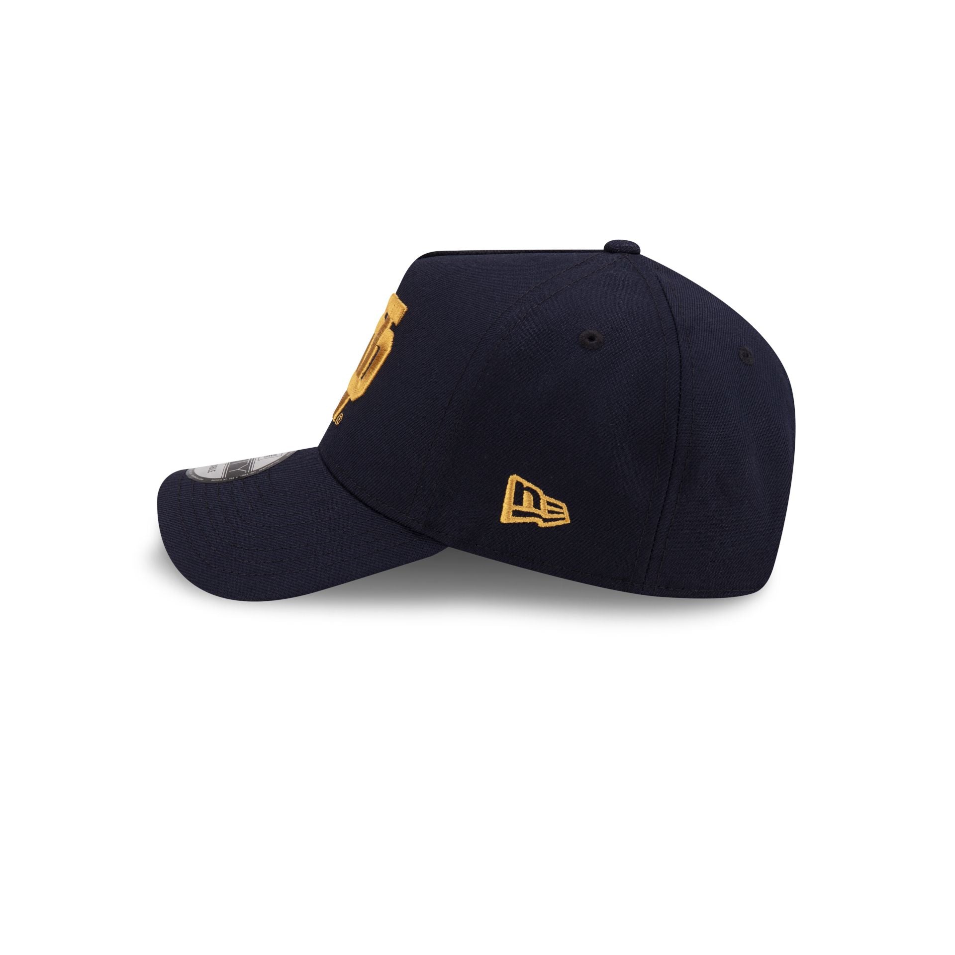 Notre Dame Fighting Irish Navy 9FORTY A-Frame Snapback Hat - Image 4