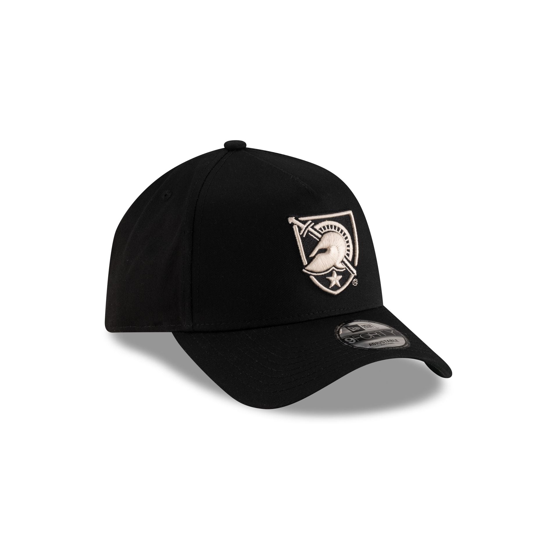 Army Black Knights Black 9FORTY A-Frame Snapback Hat - Image 3