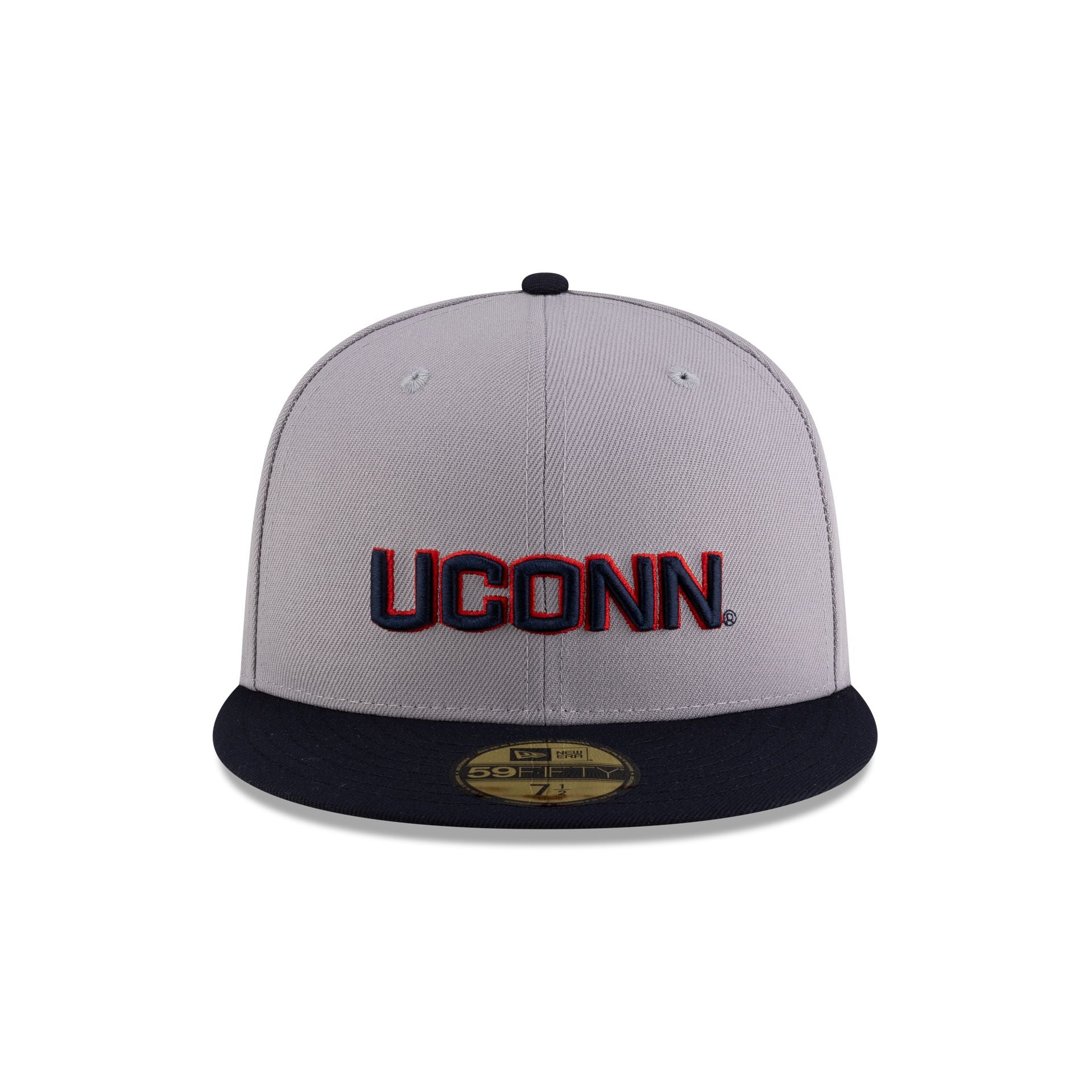 Connecticut Huskies Gray Navy 59FIFTY Fitted - Image 2
