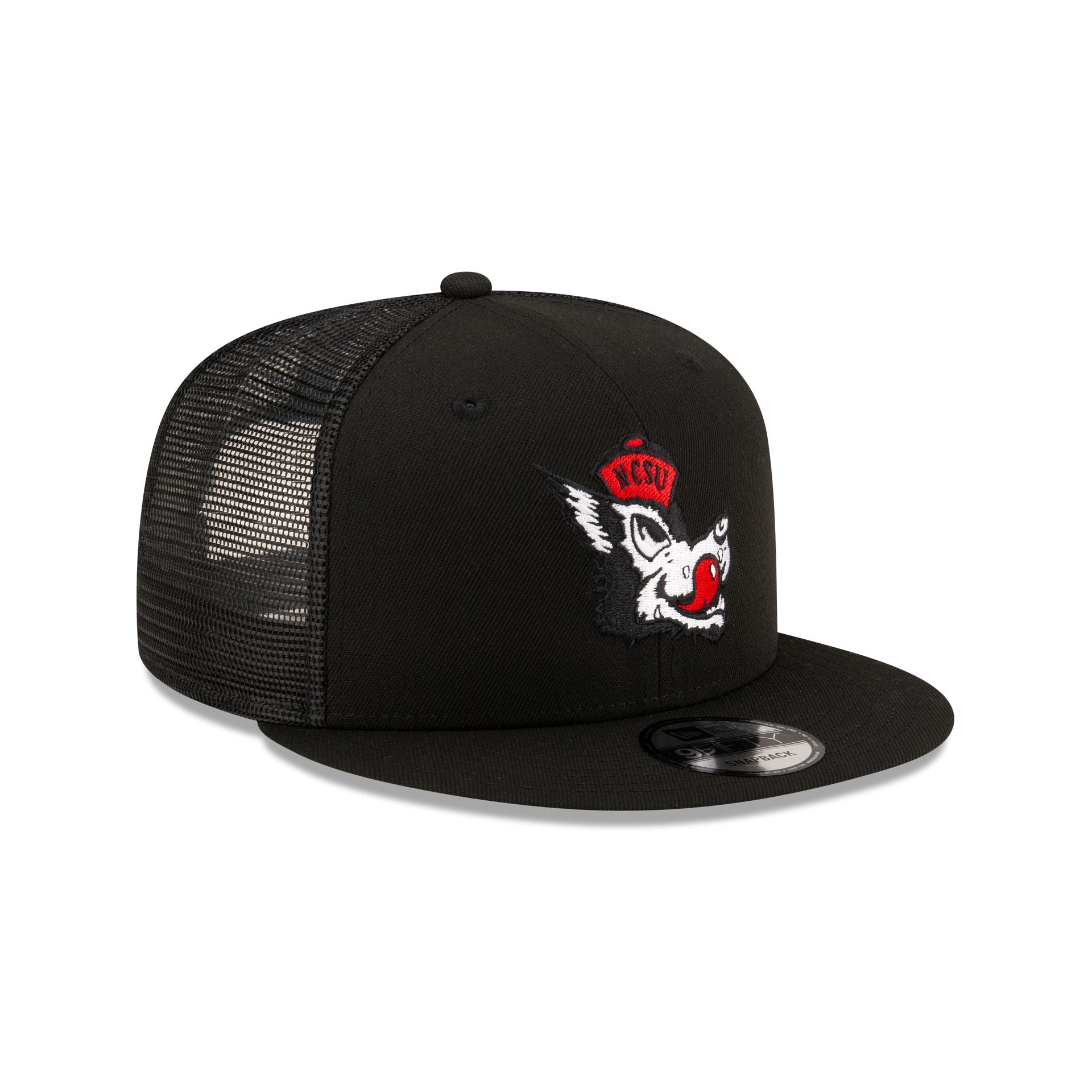 NC State Wolfpack College Vault 9FIFTY Trucker Hat - Image 3