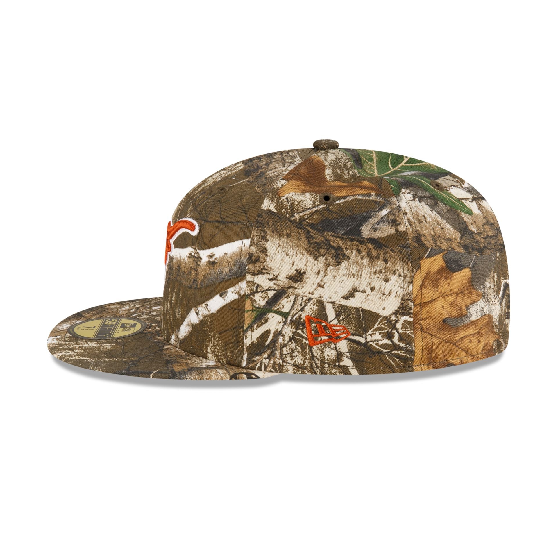 Texas Longhorns Camo 59FIFTY Fitted Hat - Image 4