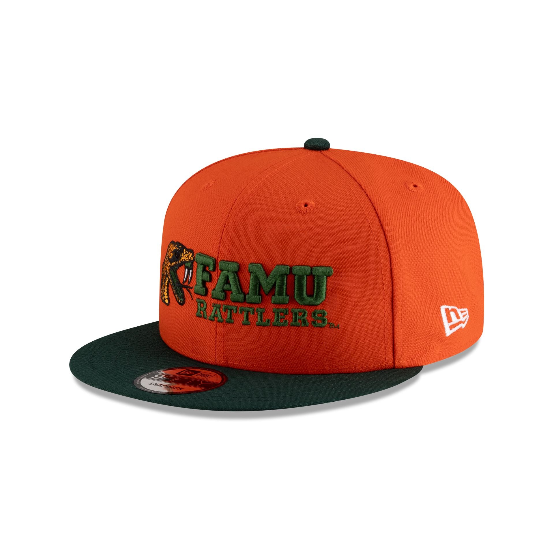Famu Rattlers Orange 9FIFTY Snapback Hat - Image 3