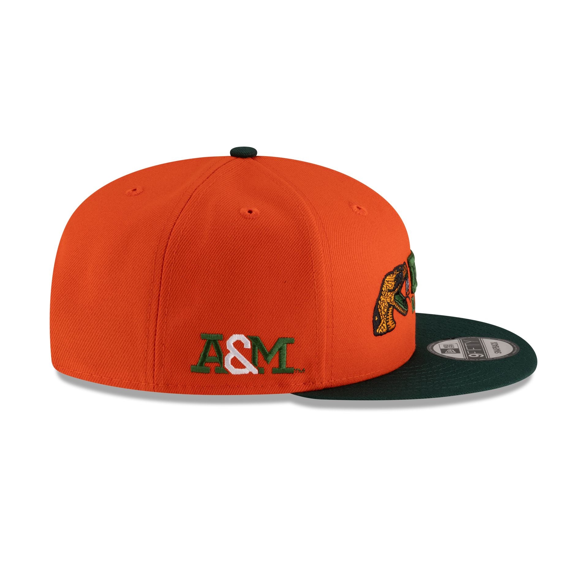 Famu Rattlers Orange 9FIFTY Snapback Hat - Image 4