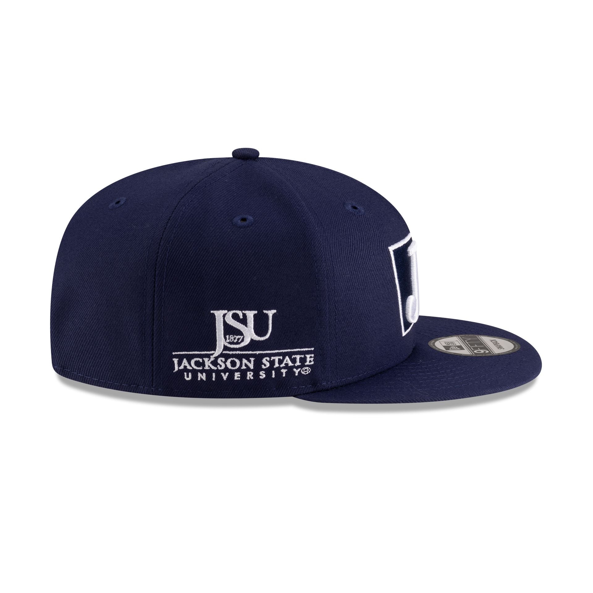 Jackson State Tigers Navy 9FIFTY Snapback Hat - Image 4