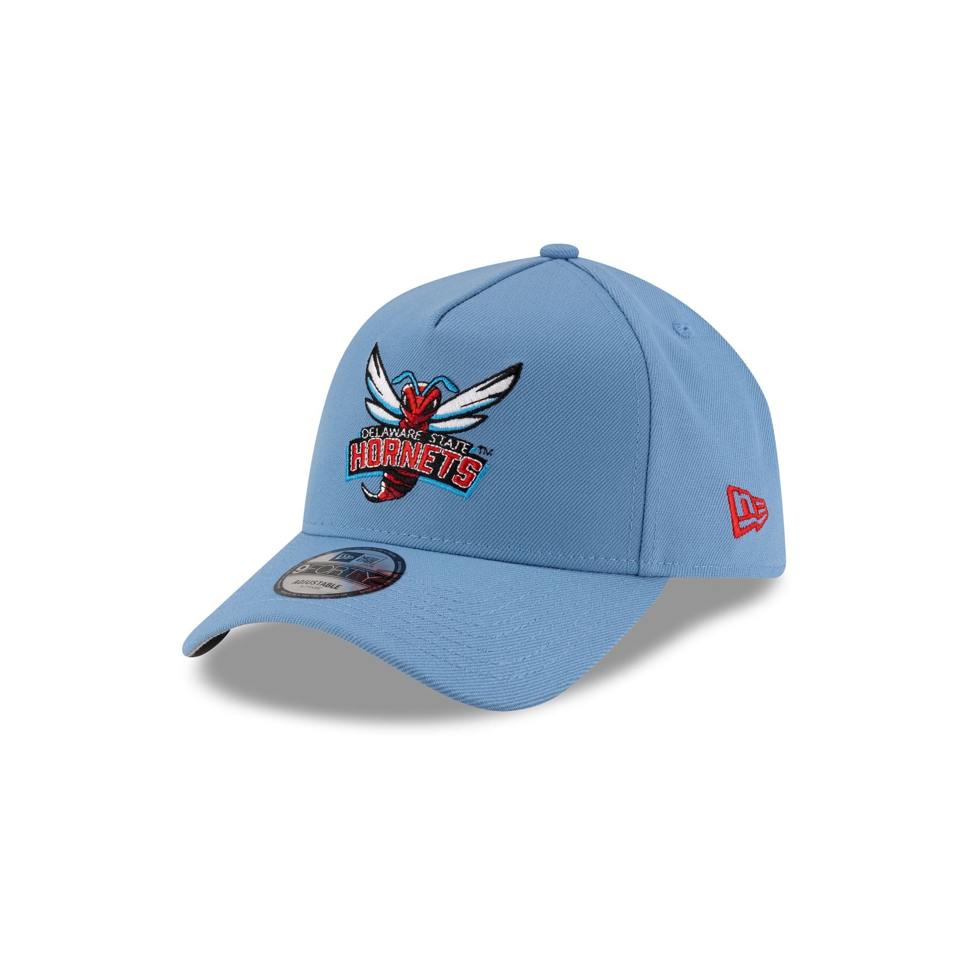 Delaware State Hornets 9FORTY A-Frame Snapback Hat - Image 3