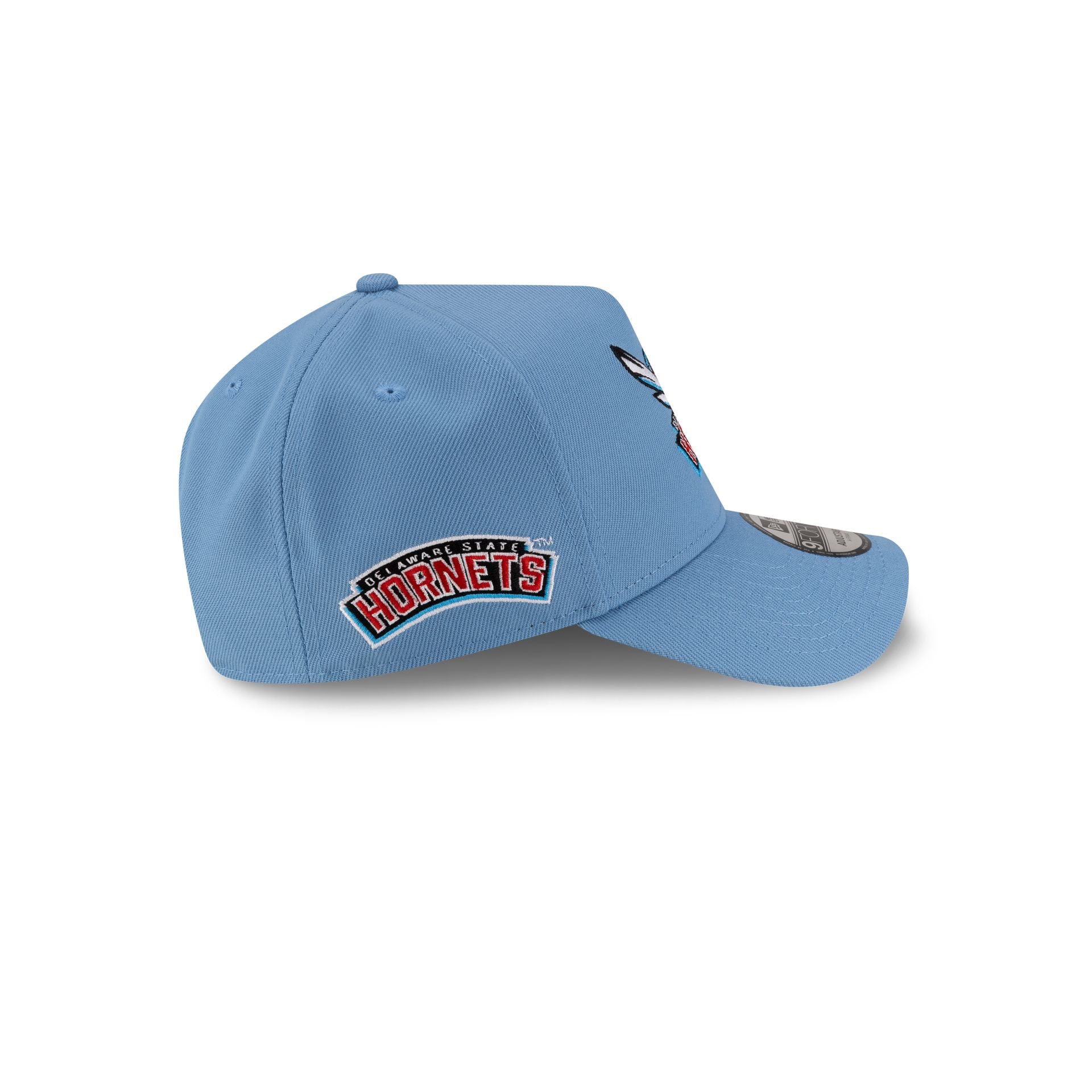 Delaware State Hornets 9FORTY A-Frame Snapback Hat - Image 4