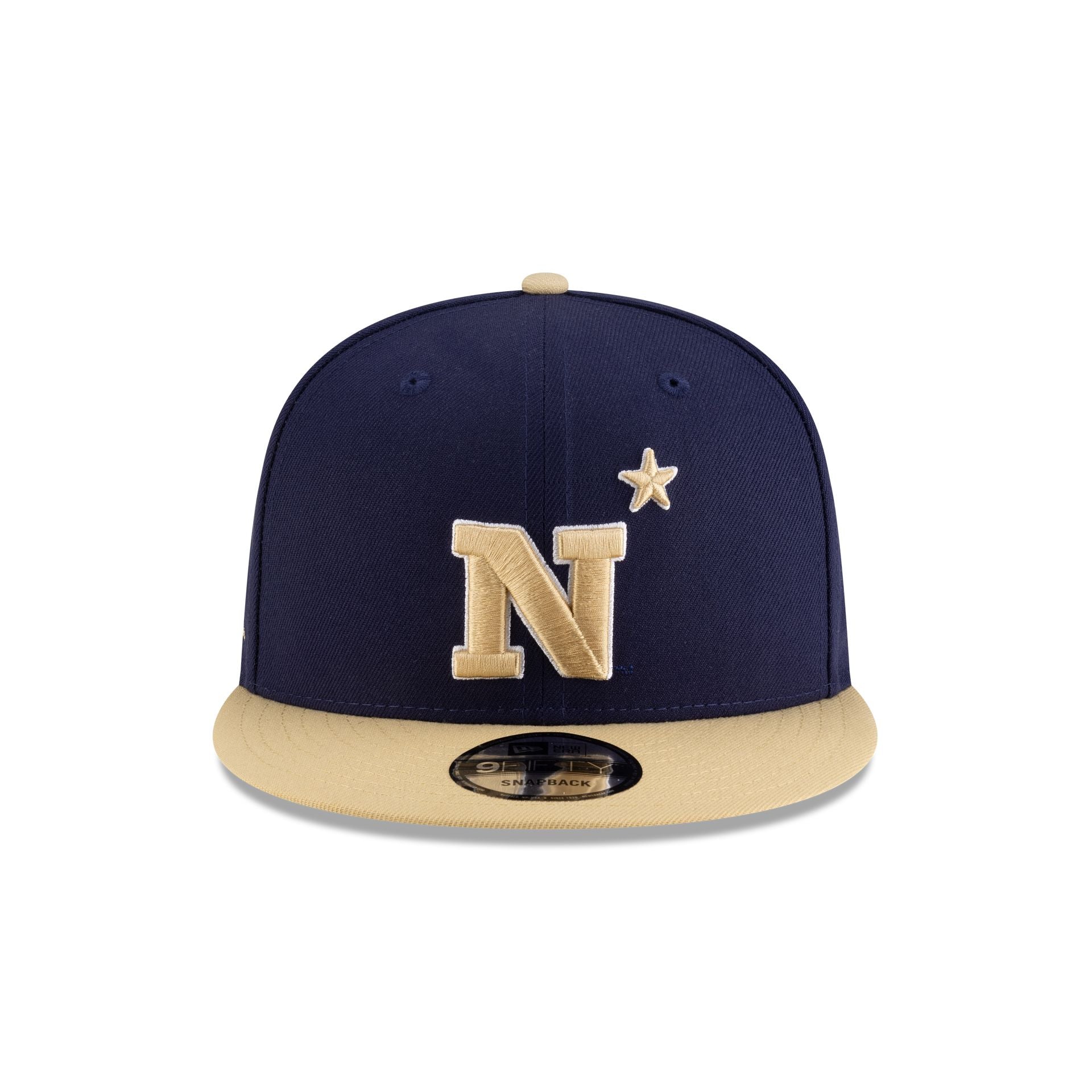 Navy Midshipmen Midnight 9FIFTY Snapback Hat - Image 2