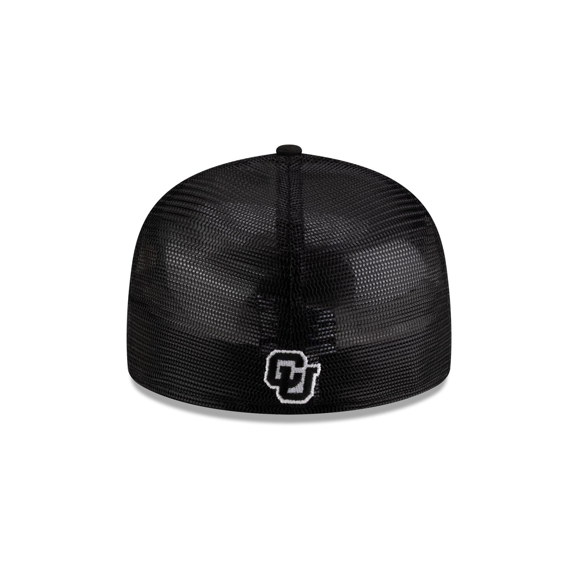 Colorado Buffaloes Black & White 59FIFTY Fitted Trucker Hat - Image 6