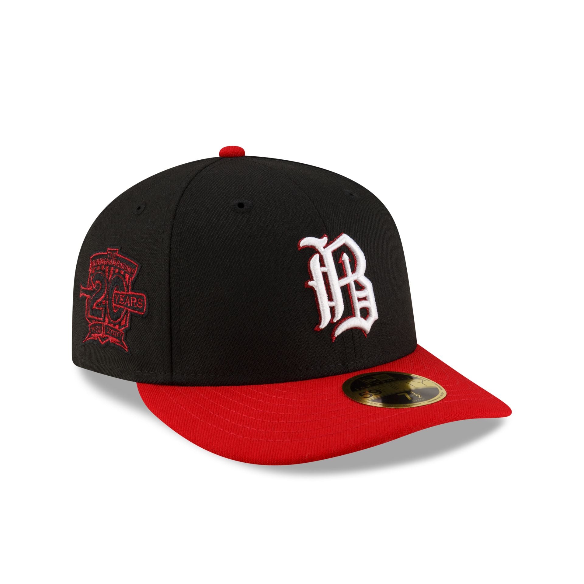 Birmingham Barons Gothic Low Profile 59FIFTY Fitted Hat - Image 3