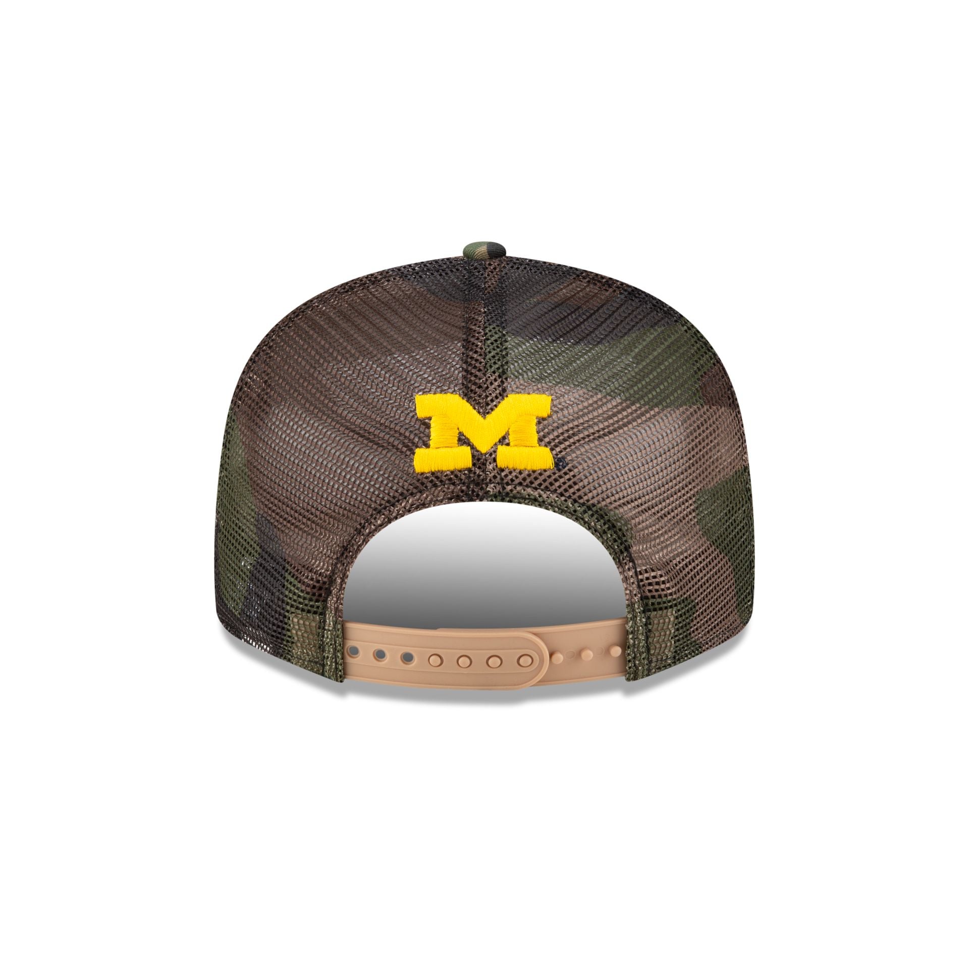 Michigan Wolverines Camo 9FIFTY Trucker Hat - Image 6