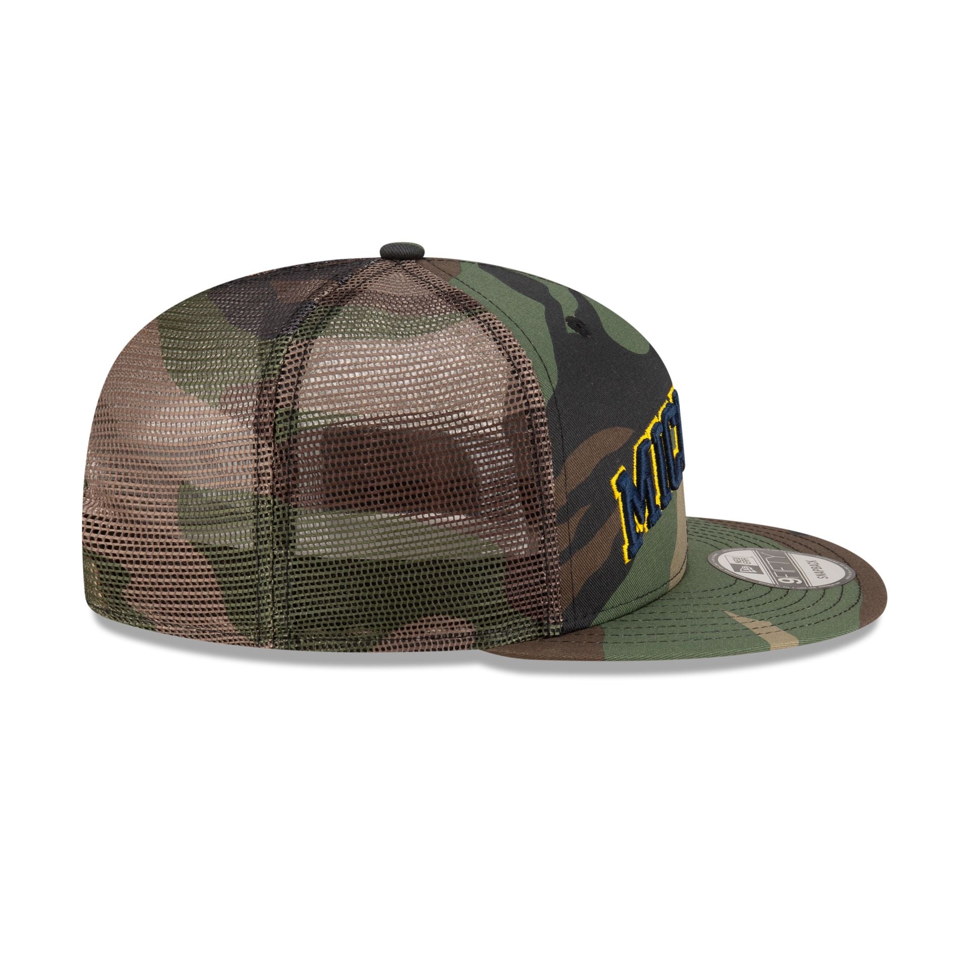Michigan Wolverines Camo 9FIFTY Trucker Hat - Image 5