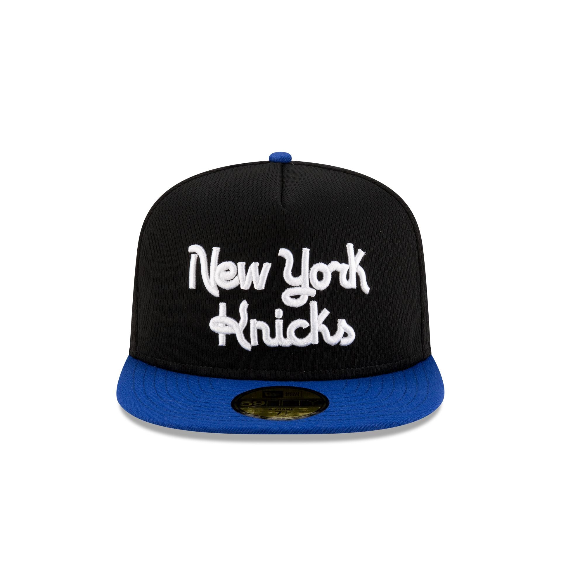 New York Knicks Dashmark Mesh 59FIFTY A-Frame Fitted Hat - Image 2