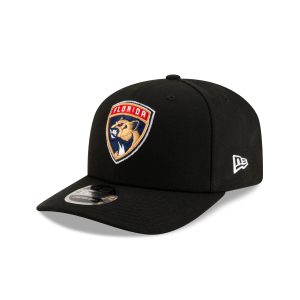 Florida Panthers Black 9SEVENTY Stretch-Snap Hat