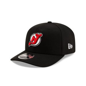 New Jersey Devils Black 9SEVENTY Stretch-Snap Hat
