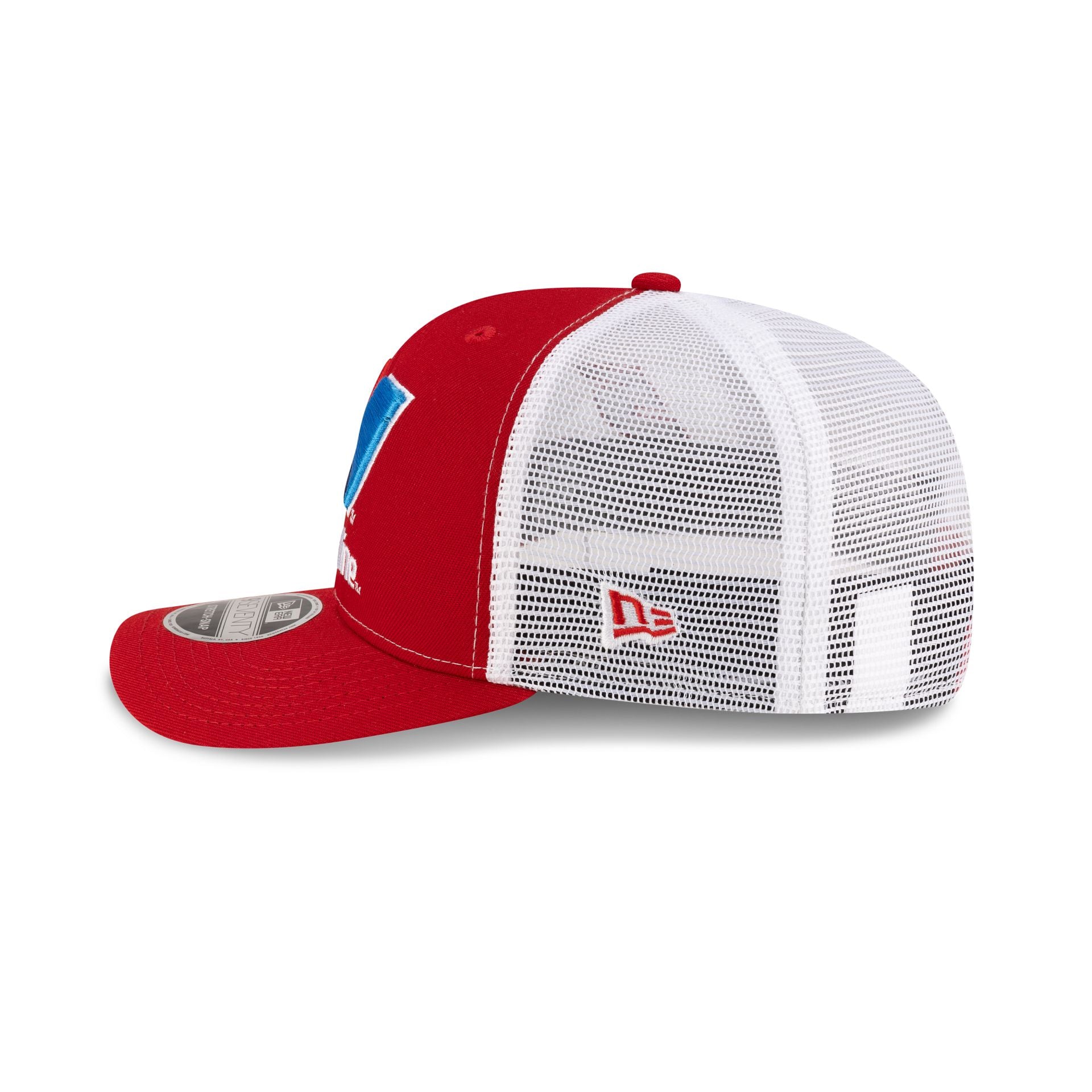 Hendrick Motorsports Kyle Larson Valvoline Partner 9SEVENTY Stretch-Snap Trucker Hat - Image 5