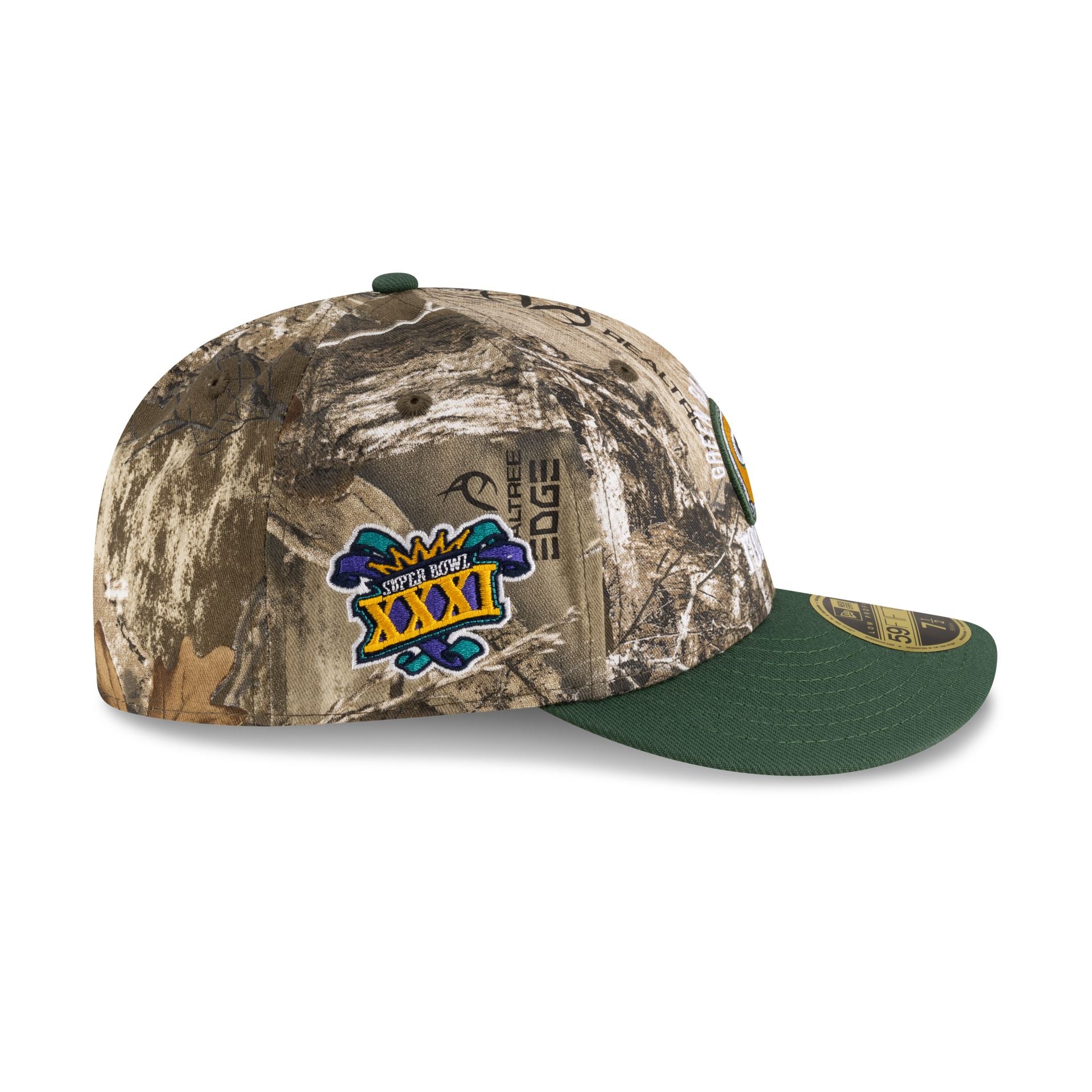 Just Caps Realtree Green Bay Packers Low Profile 59FIFTY Fitted Hat - Image 4