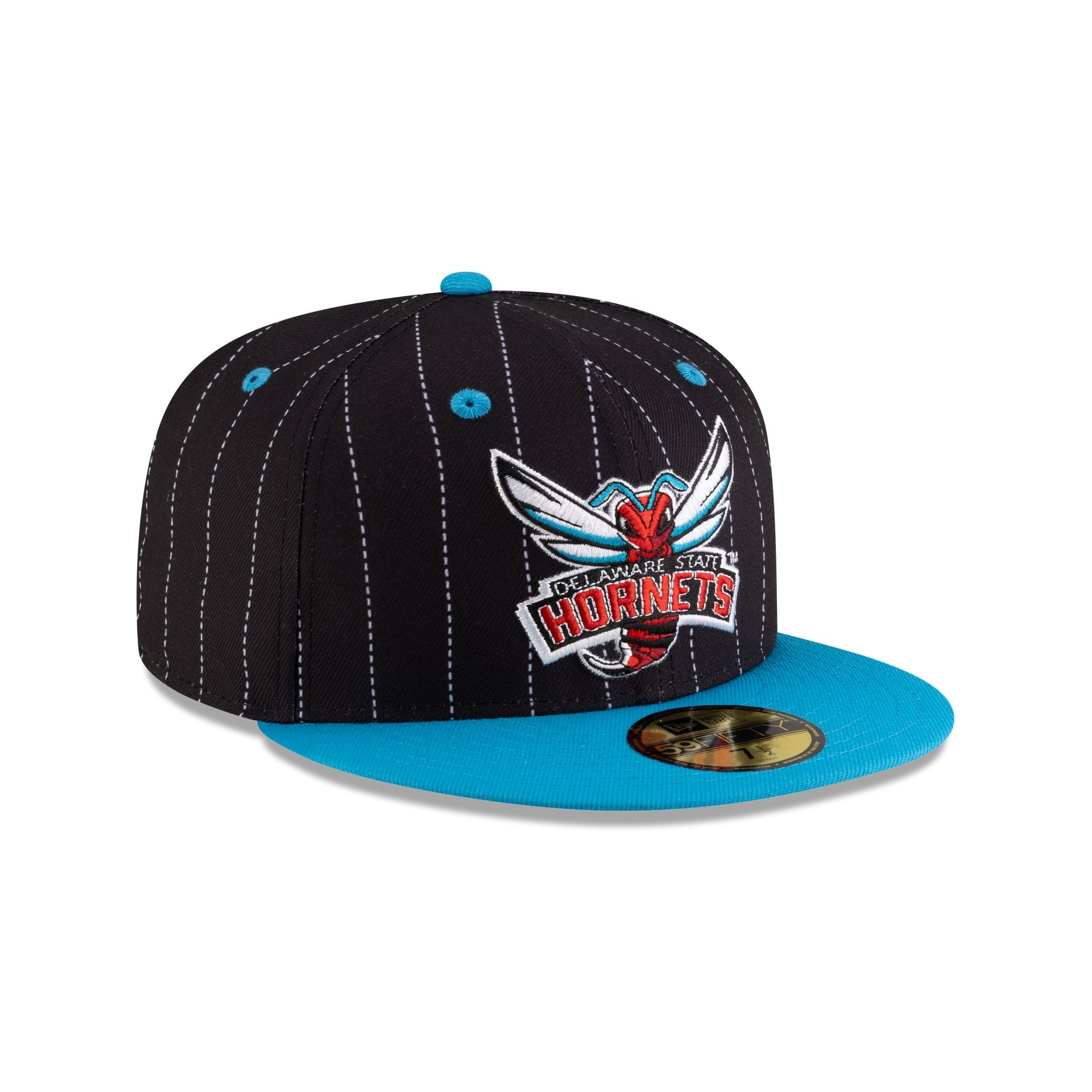 Just Caps HBCU Delaware State Hornets 59FIFTY Fitted Hat - Image 3