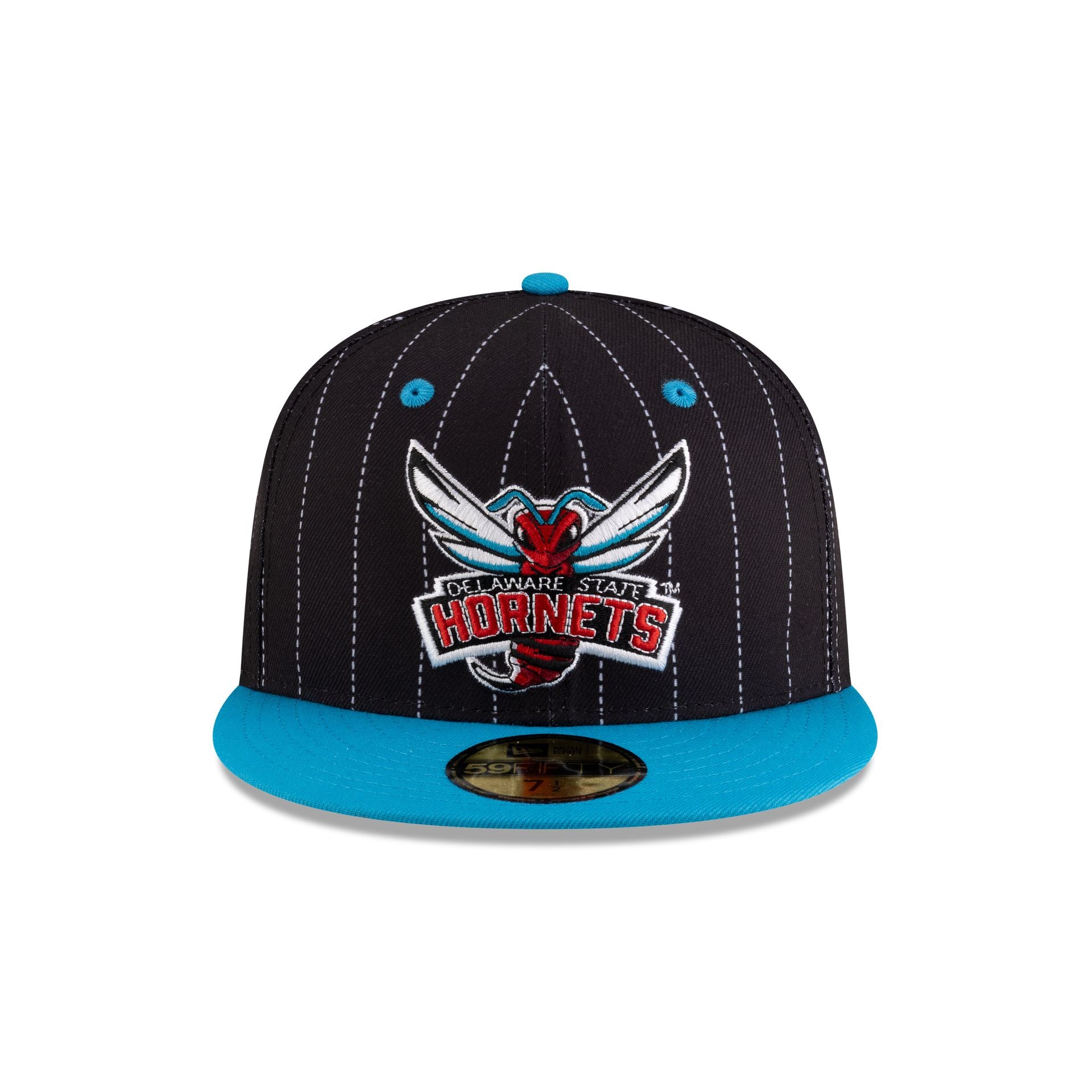 Just Caps HBCU Delaware State Hornets 59FIFTY Fitted Hat - Image 2