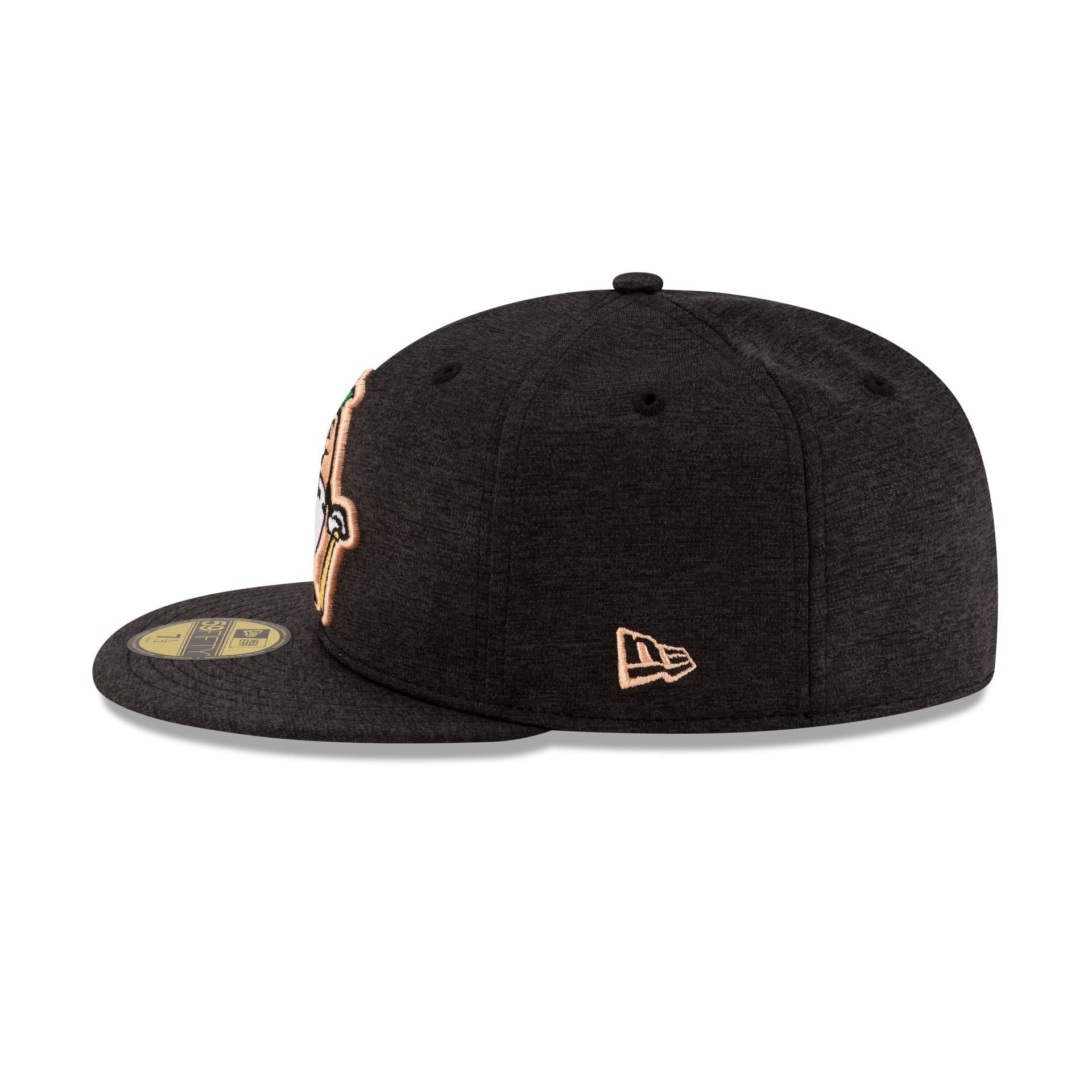 Columbus Clingstones Shadow Tech Black 59FIFTY Fitted Hat - Image 5