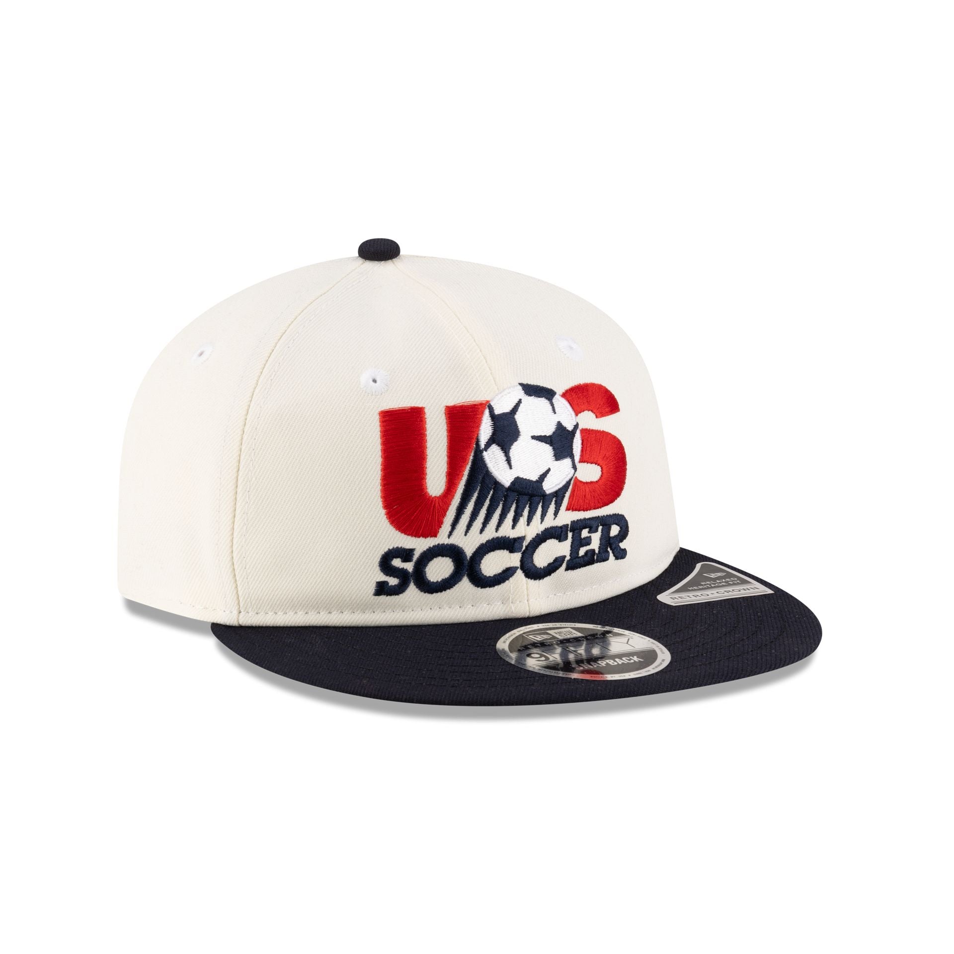 U.S. Soccer Retro 1993 Retro Crown 9FIFTY Snapback Hat - Image 3